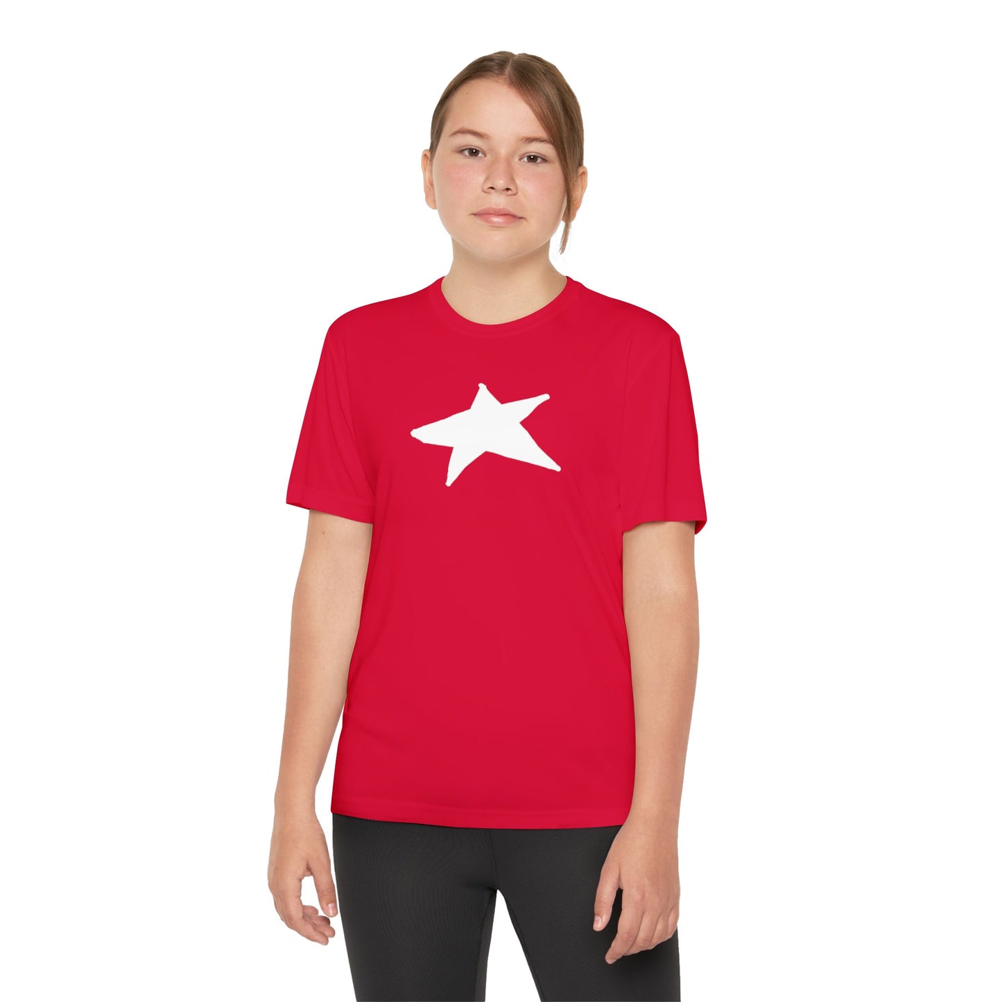 Star Youth Competitor Tee - Lightweight Athletic T-Shirt for Active Kids