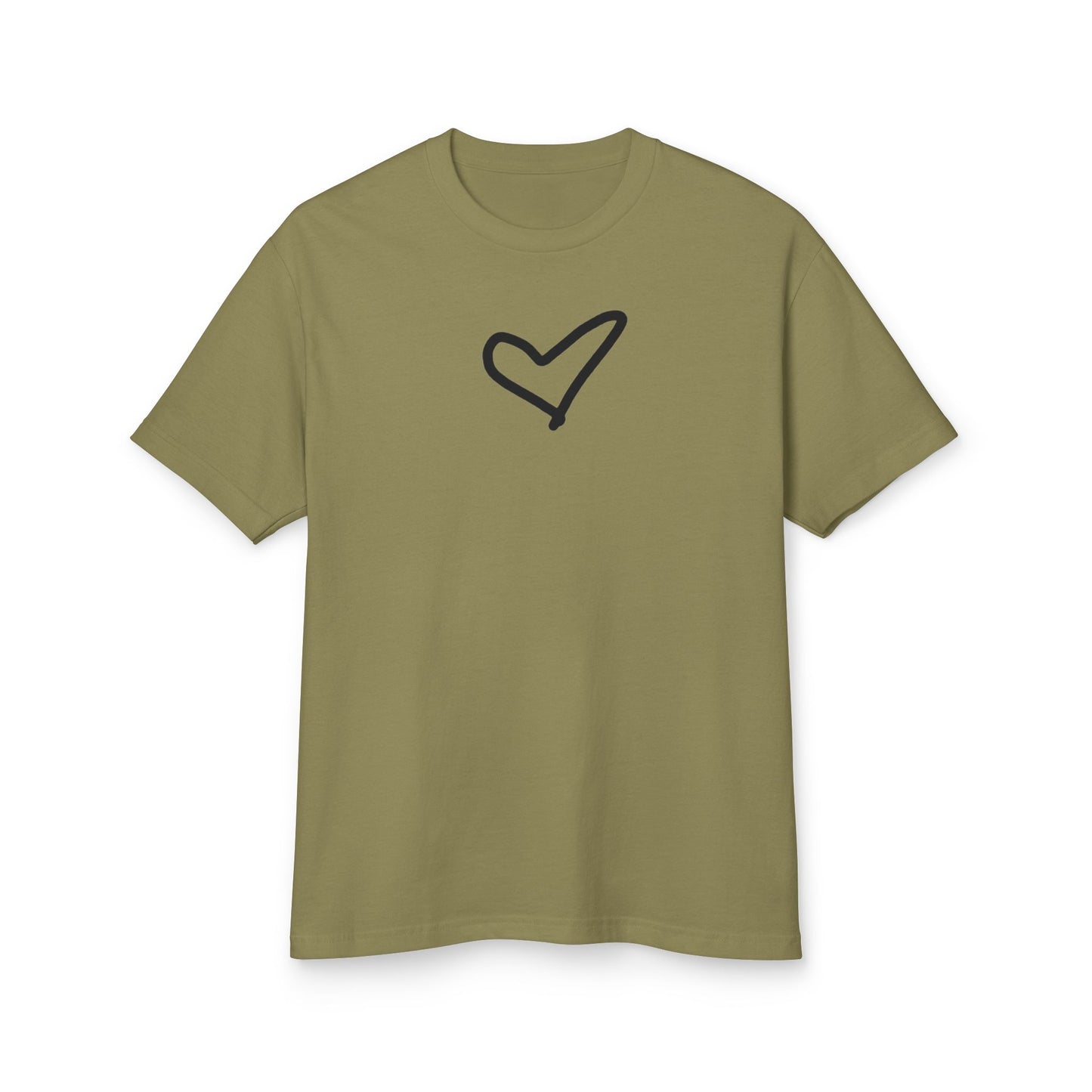 Unisex Heart Ultra Cotton Tee — Garment-Dyed Heavy Cotton