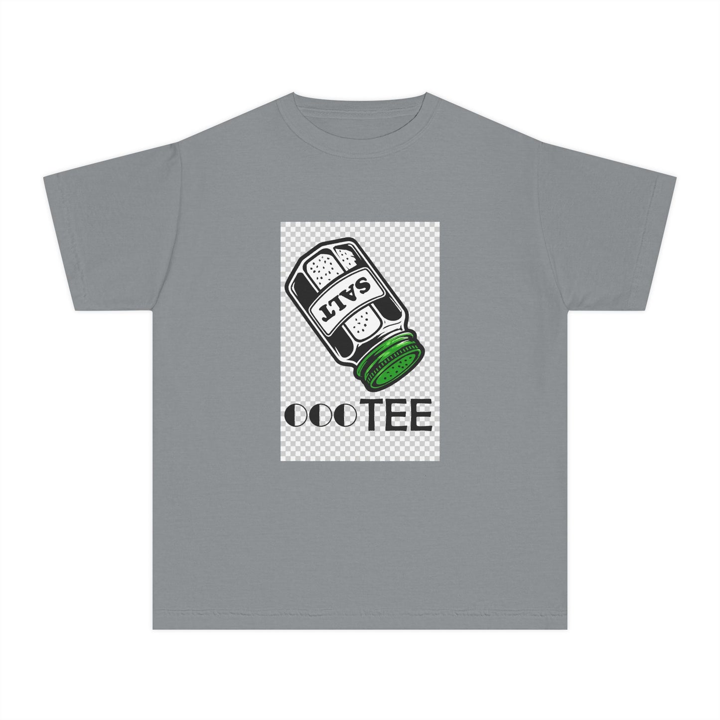 Salty Tee — Kids Garment-Dyed Coastal Tee (100% Combed Cotton)