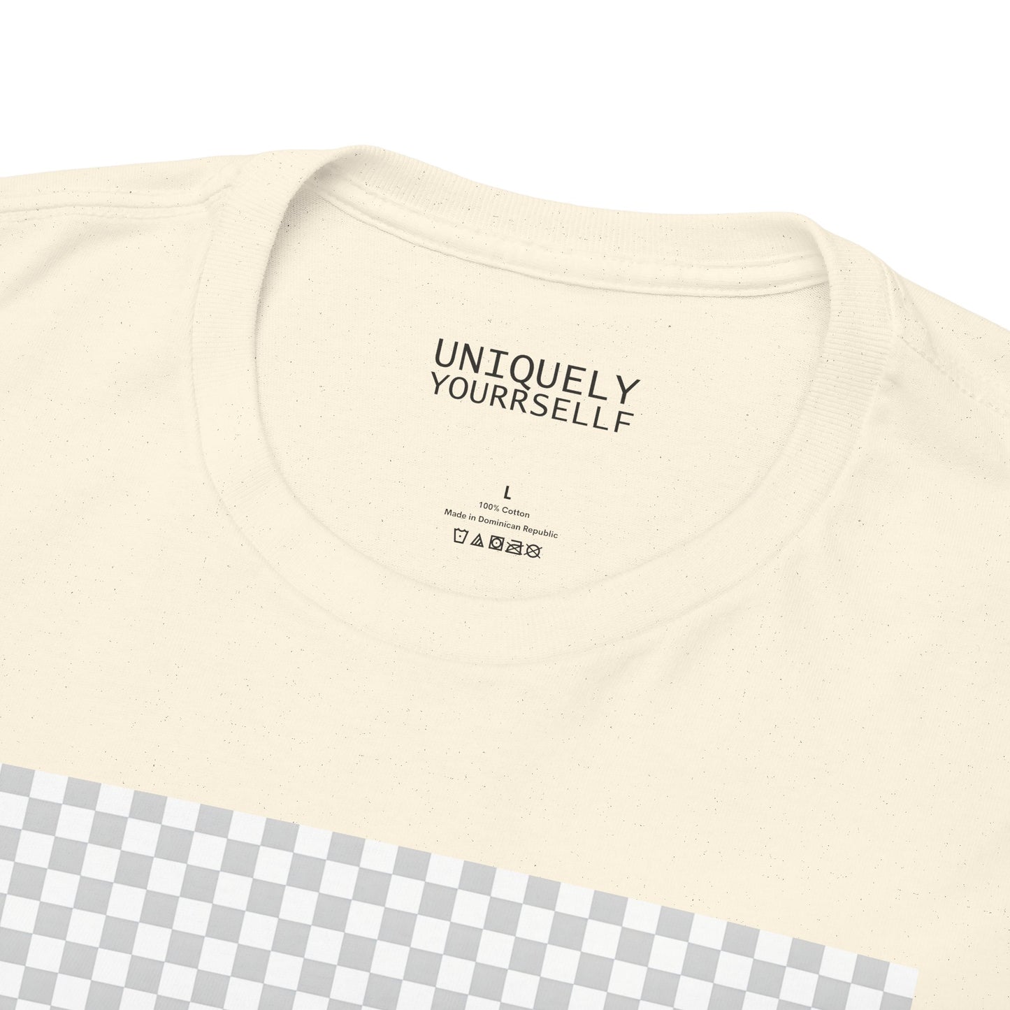 Uniquely Yourrsellf Unisex Heavy Cotton Tee – Empowerment Graphic Shirt, Everyday Comfort | UNIQUELY YOURRSELLF