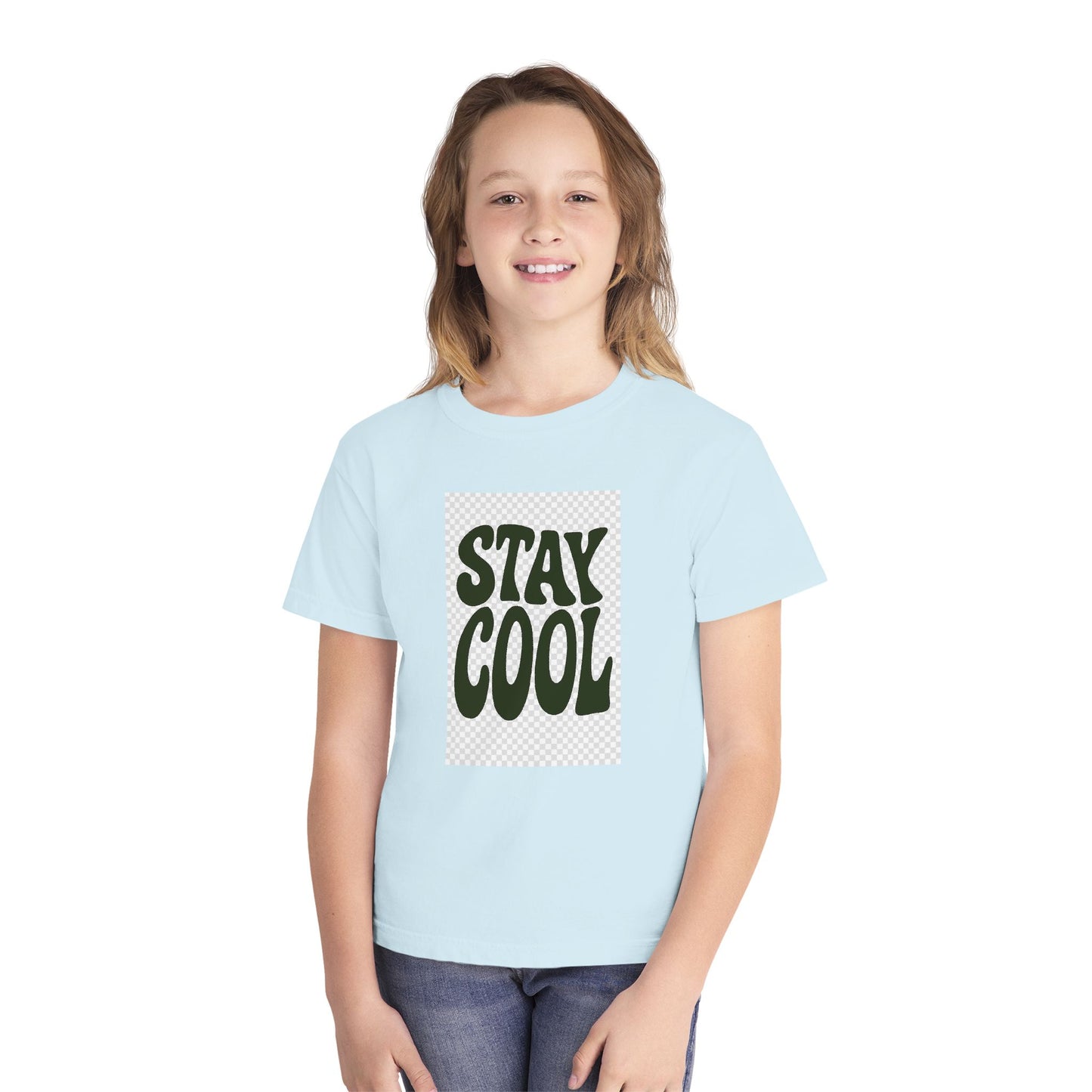 Stay Cool Youth Tee — Heavy Cotton Kids Graphic Shirt | HERARTSSSS