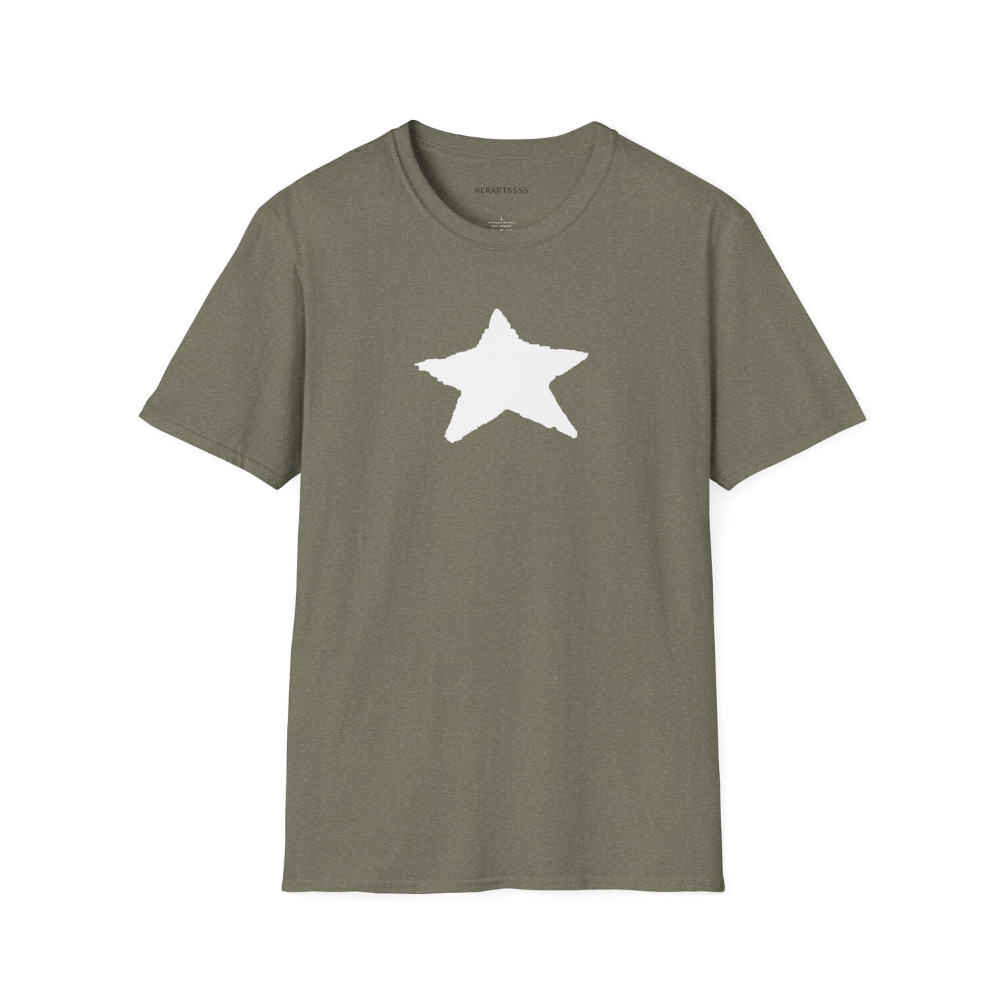 Star Unisex Softstyle T-Shirt — Lightweight 100% Ring-Spun Cotton | HERARTSSSS