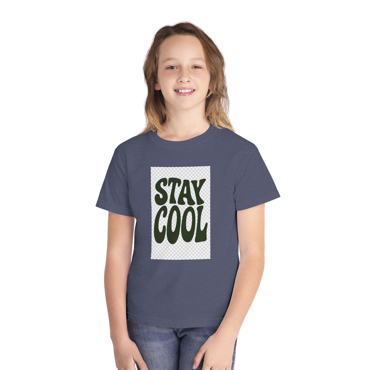 Stay Cool Youth Tee — Heavy Cotton Kids Graphic Shirt | HERARTSSSS