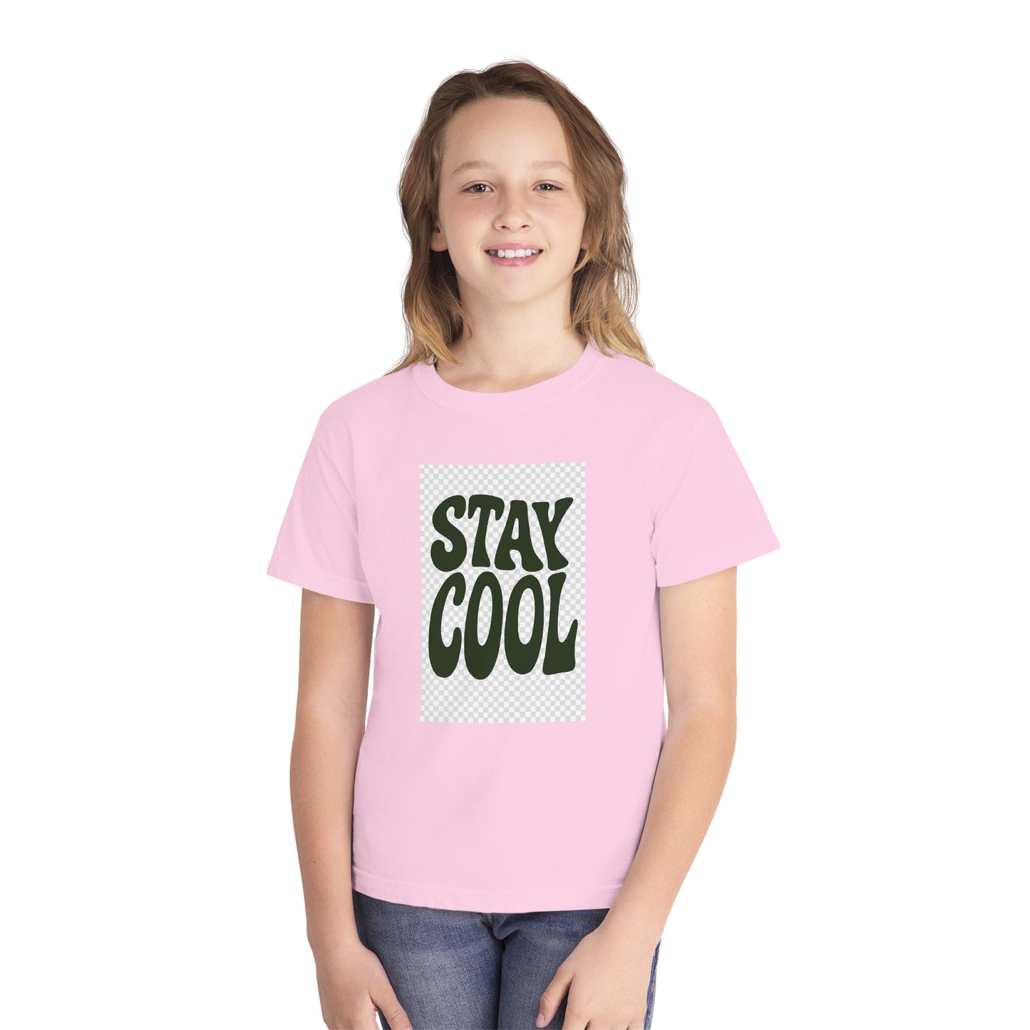 Stay Cool Youth Tee — Heavy Cotton Kids Graphic Shirt | HERARTSSSS
