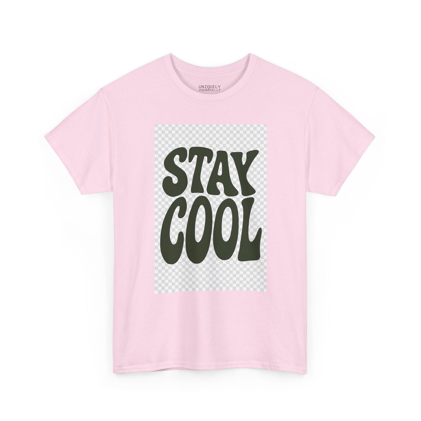 Stay Cool Unisex Tee — Heavy Cotton Graphic Shirt | UNIQUELY YOURRSELLF ®