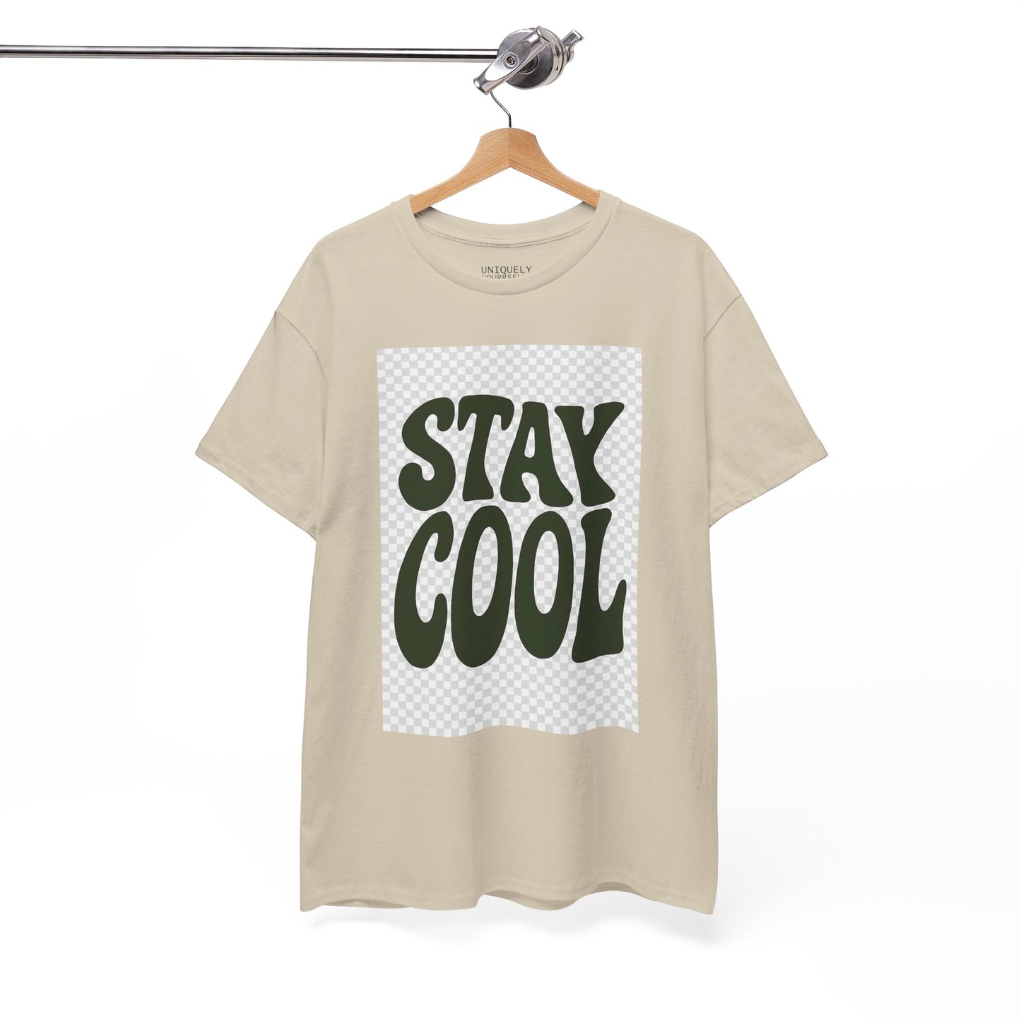 Stay Cool Unisex Tee — Heavy Cotton Graphic Shirt | UNIQUELY YOURRSELLF ®
