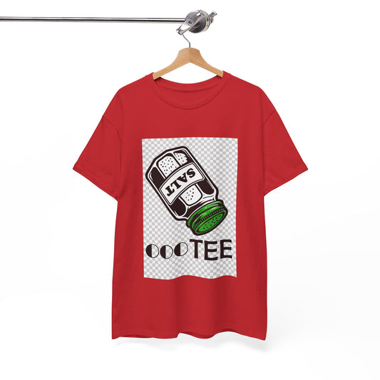 Salt TEE Shirt — Unisex Heavy Cotton Tee, Smooth Print Surface