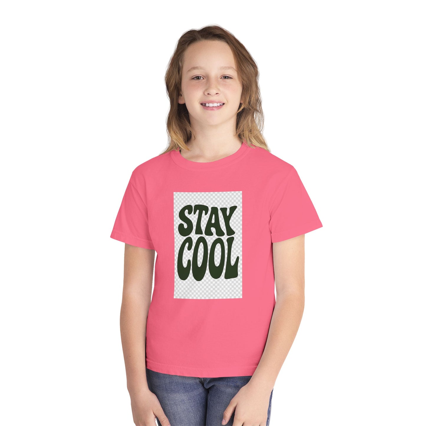 Stay Cool Youth Tee — Heavy Cotton Kids Graphic Shirt | HERARTSSSS