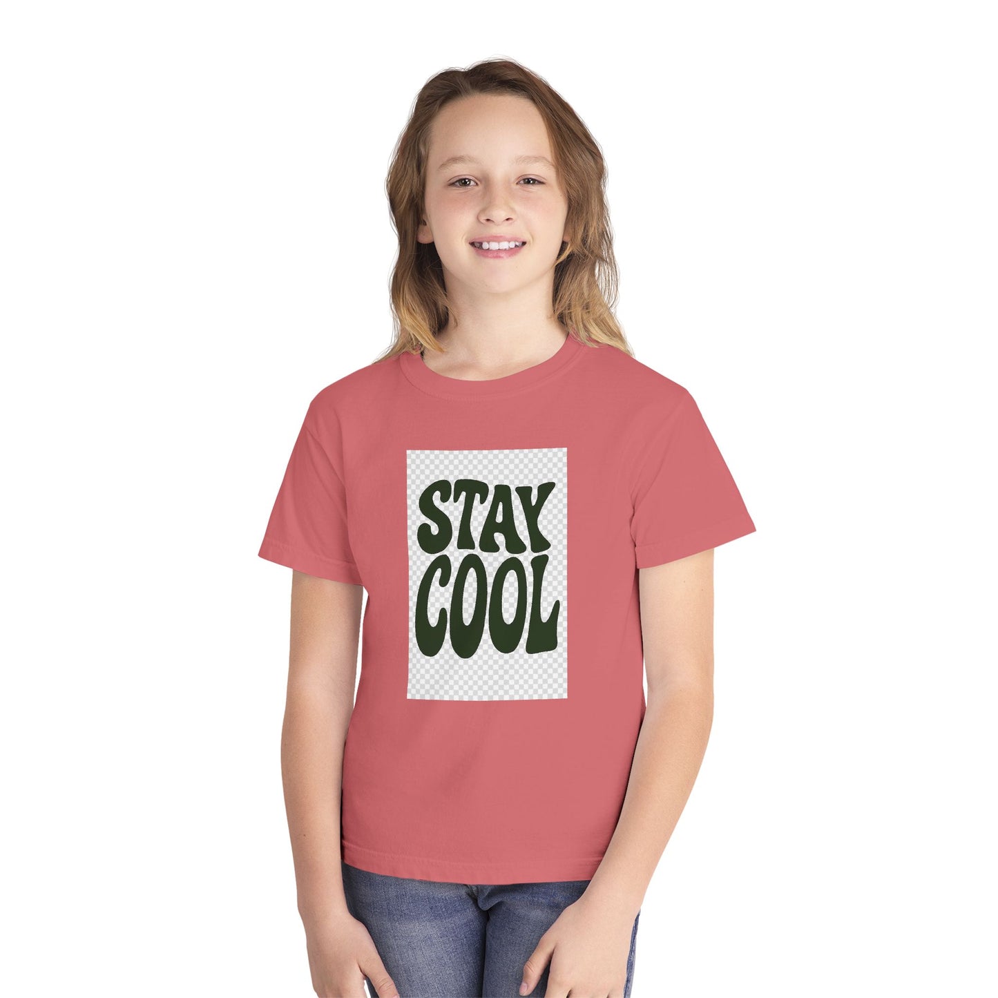 Stay Cool Youth Tee — Heavy Cotton Kids Graphic Shirt | HERARTSSSS