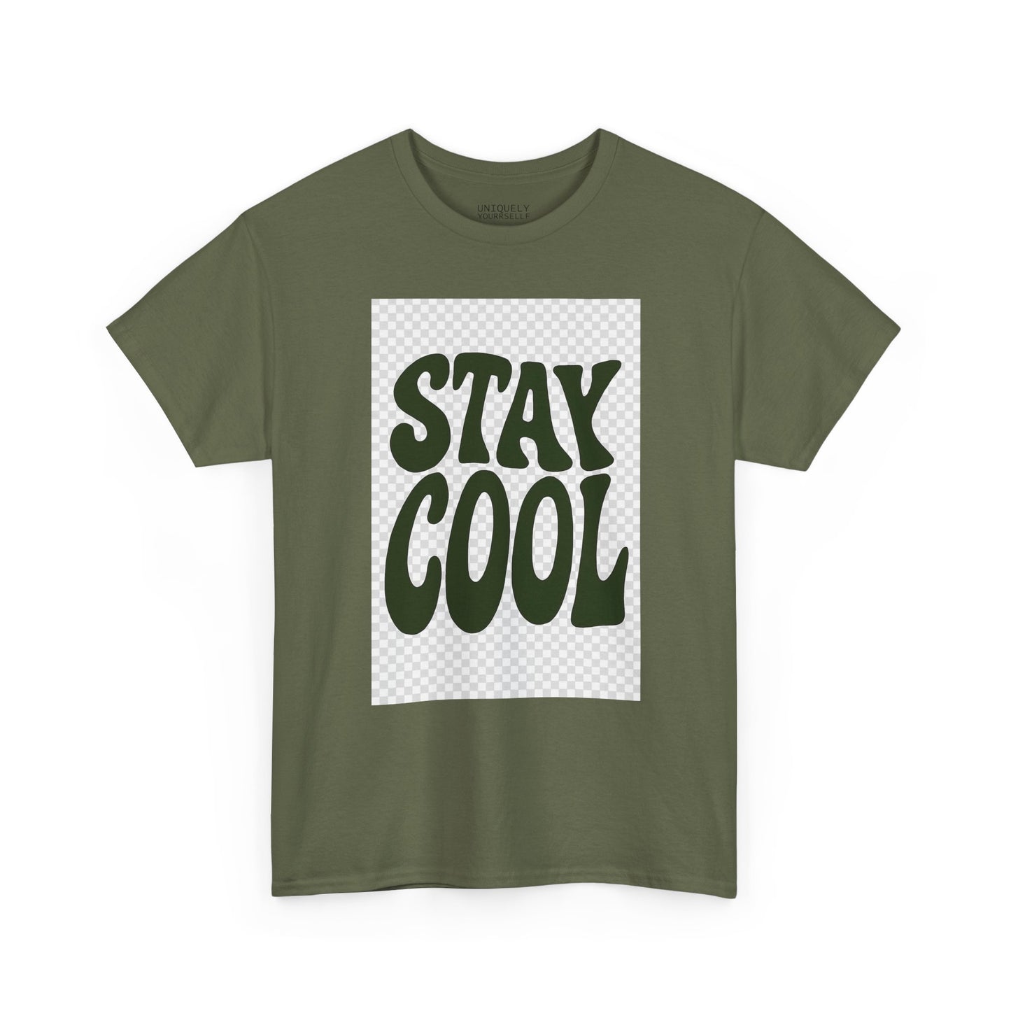 Stay Cool Unisex Tee — Heavy Cotton Graphic Shirt | UNIQUELY YOURRSELLF ®