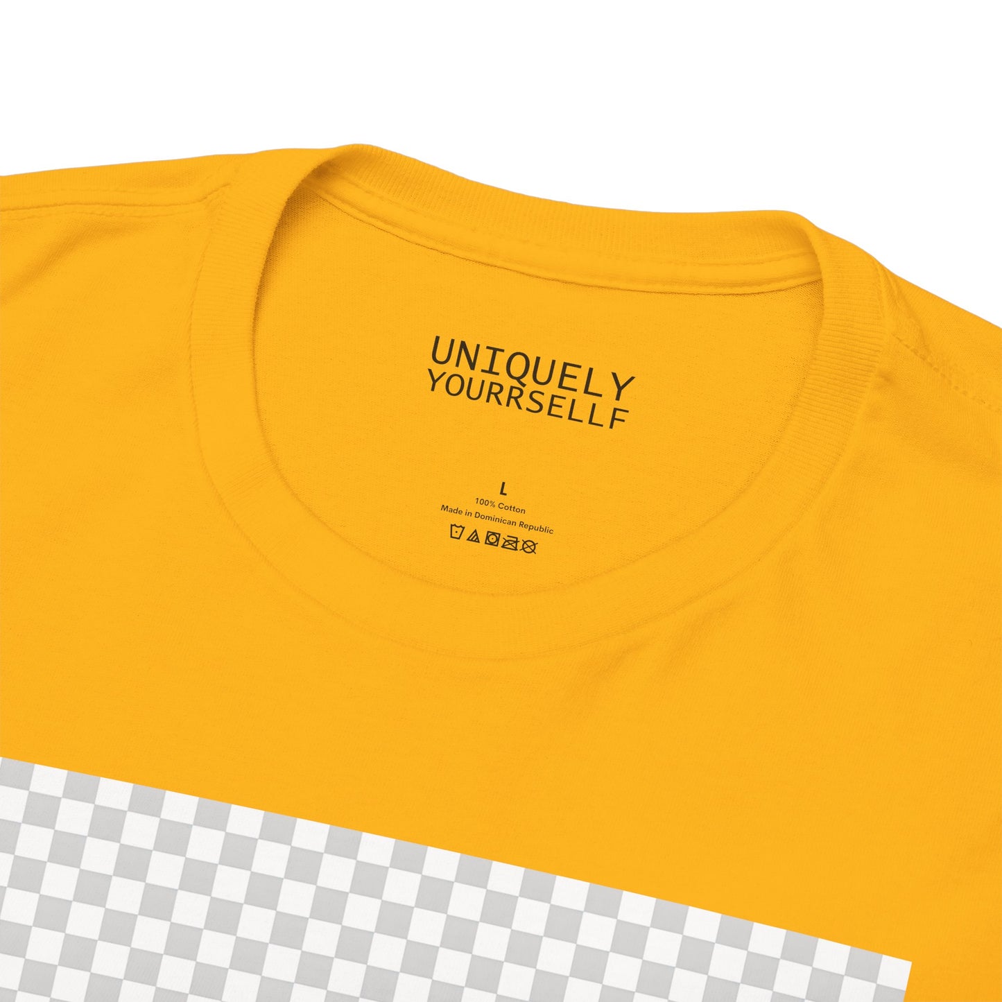 Uniquely Yourrsellf Unisex Heavy Cotton Tee – Empowerment Graphic Shirt, Everyday Comfort | UNIQUELY YOURRSELLF