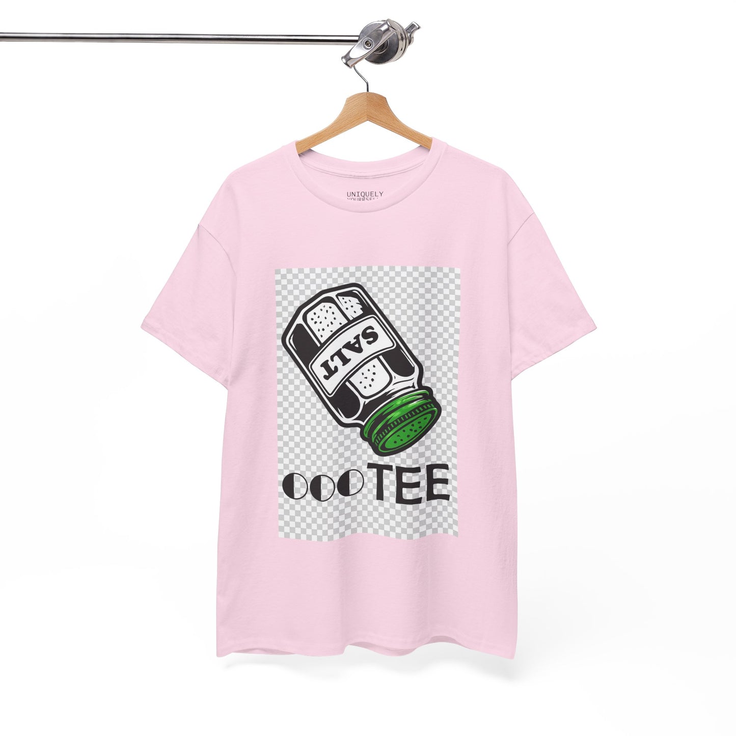 Salt TEE Shirt — Unisex Heavy Cotton Tee, Smooth Print Surface | UNIQUELY YOURRSELLF