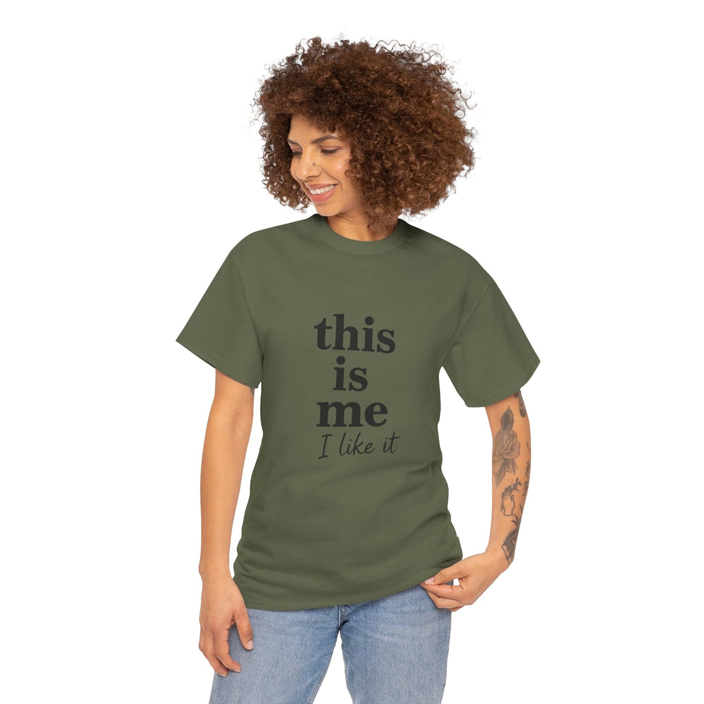 “This Is Me, I Like It” Unisex Tee — Statement Graphic Shirt, 100% US Cotton | UNIQUELY YOURRSELLF