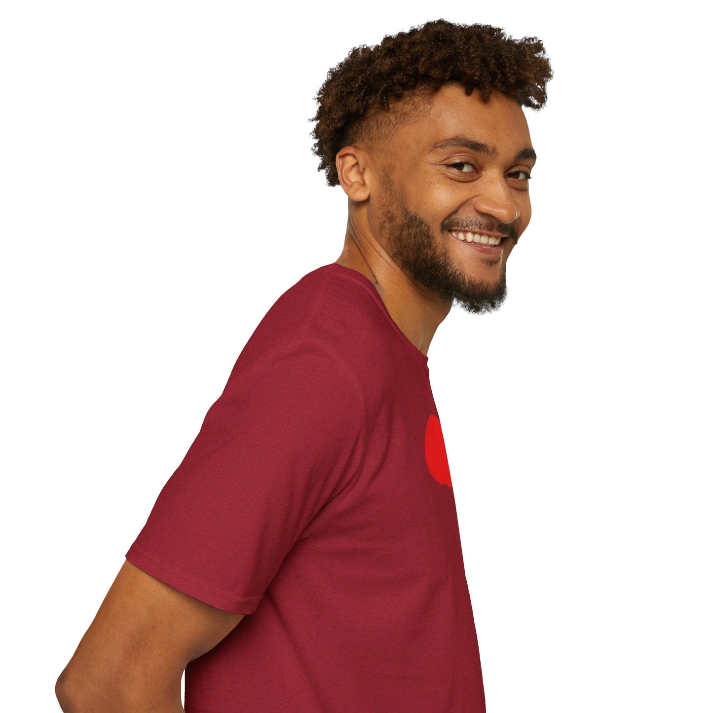Heart Unisex Softstyle T-Shirt — 100% Ring-Spun Cotton