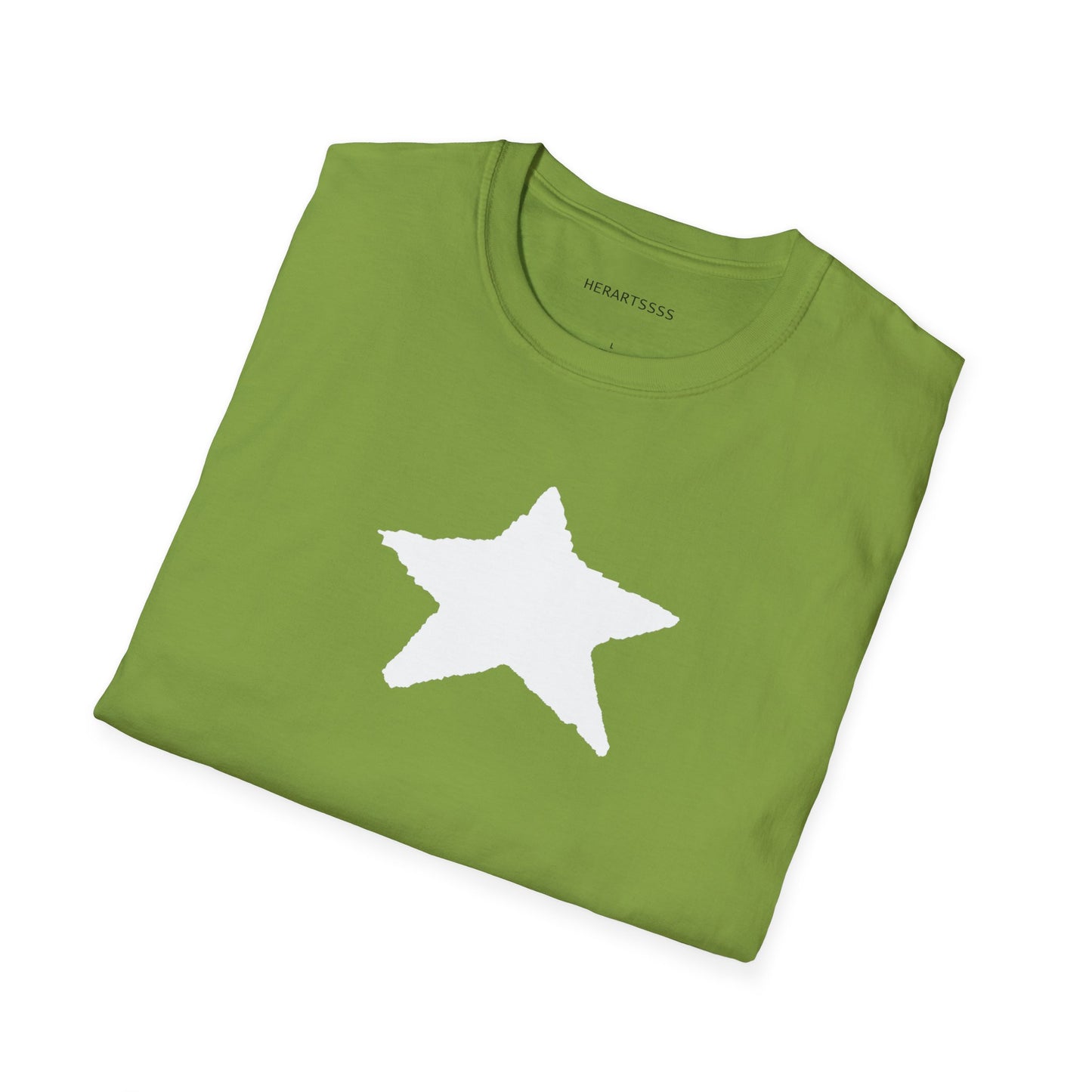 Star Unisex Softstyle T-Shirt — Lightweight 100% Ring-Spun Cotton | HERARTSSSS
