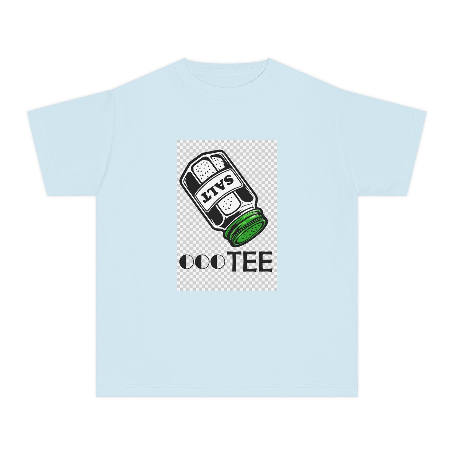 Salty Tee — Kids Garment-Dyed Coastal Tee (100% Combed Cotton)