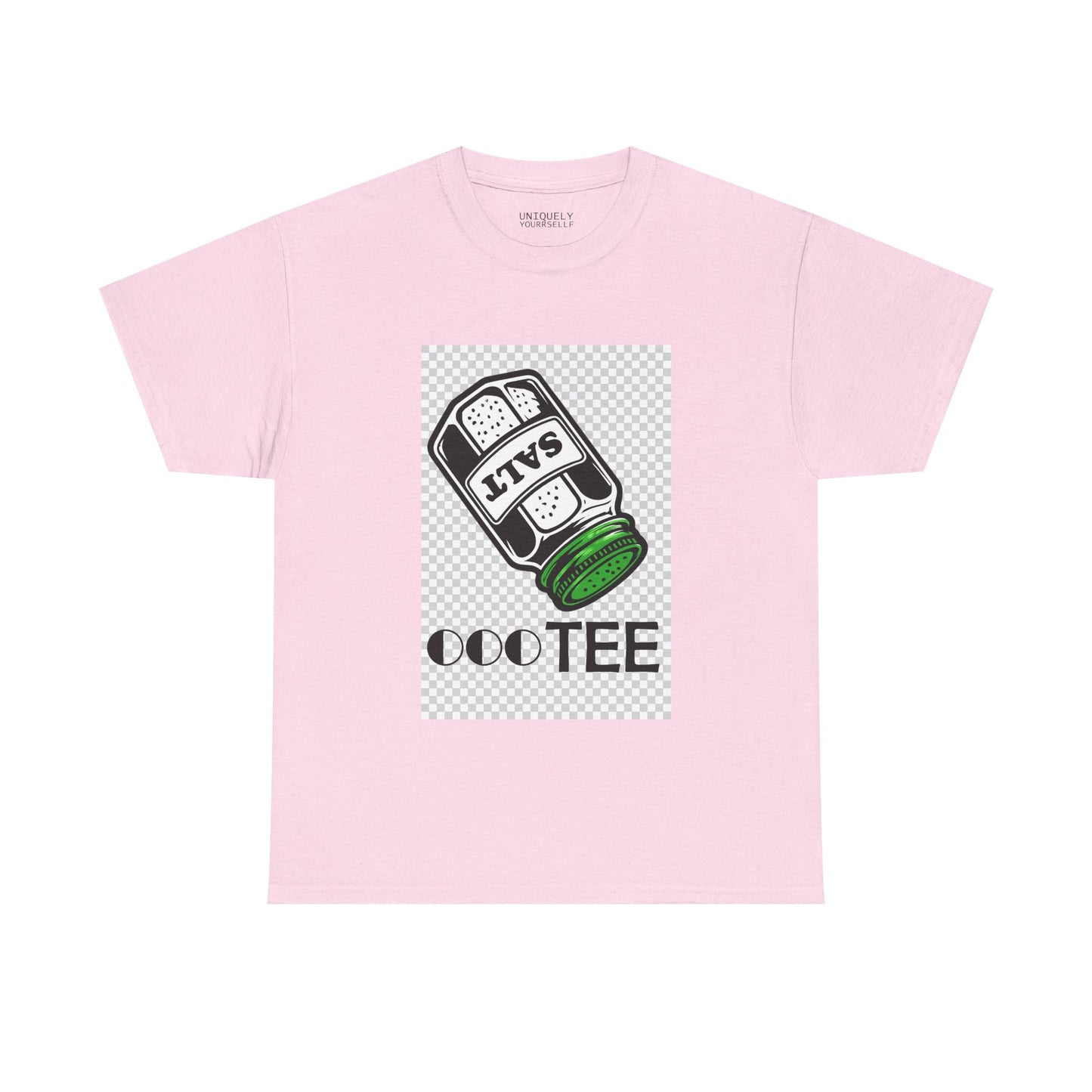 Salt TEE Shirt — Unisex Heavy Cotton Tee, Smooth Print Surface | UNIQUELY YOURRSELLF