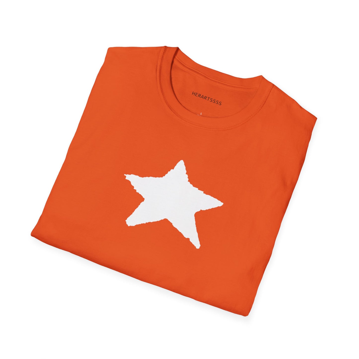 Star Unisex Softstyle T-Shirt — Lightweight 100% Ring-Spun Cotton | HERARTSSSS