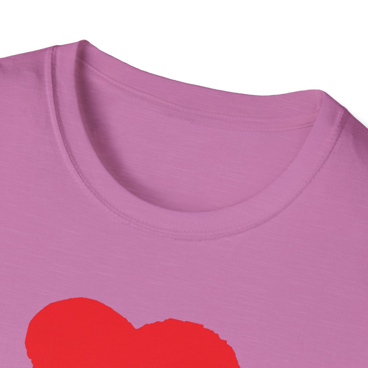 Heart Unisex Softstyle T-Shirt — 100% Ring-Spun Cotton