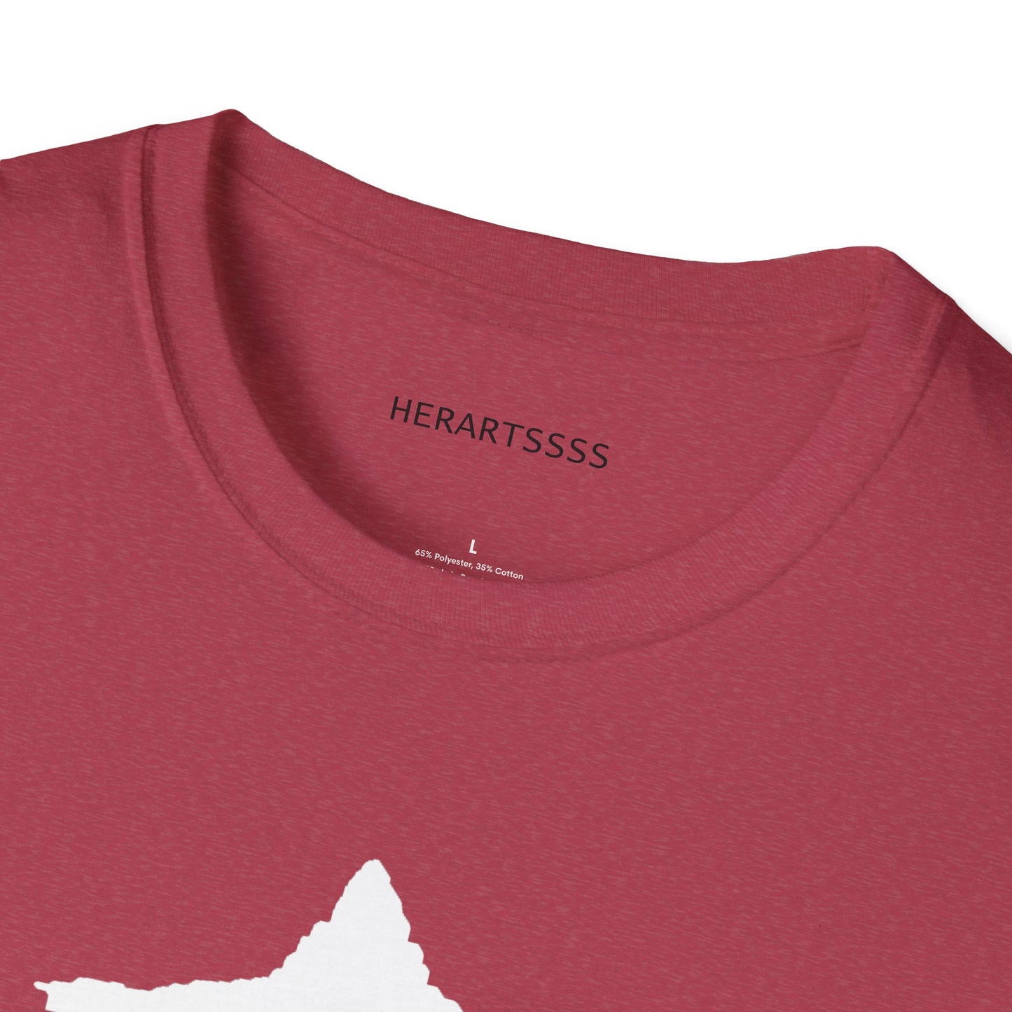 Star Unisex Softstyle T-Shirt — Lightweight 100% Ring-Spun Cotton | HERARTSSSS