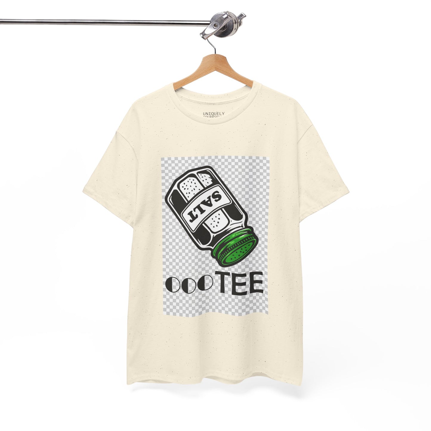 Salt TEE Shirt — Unisex Heavy Cotton Tee, Smooth Print Surface | UNIQUELY YOURRSELLF