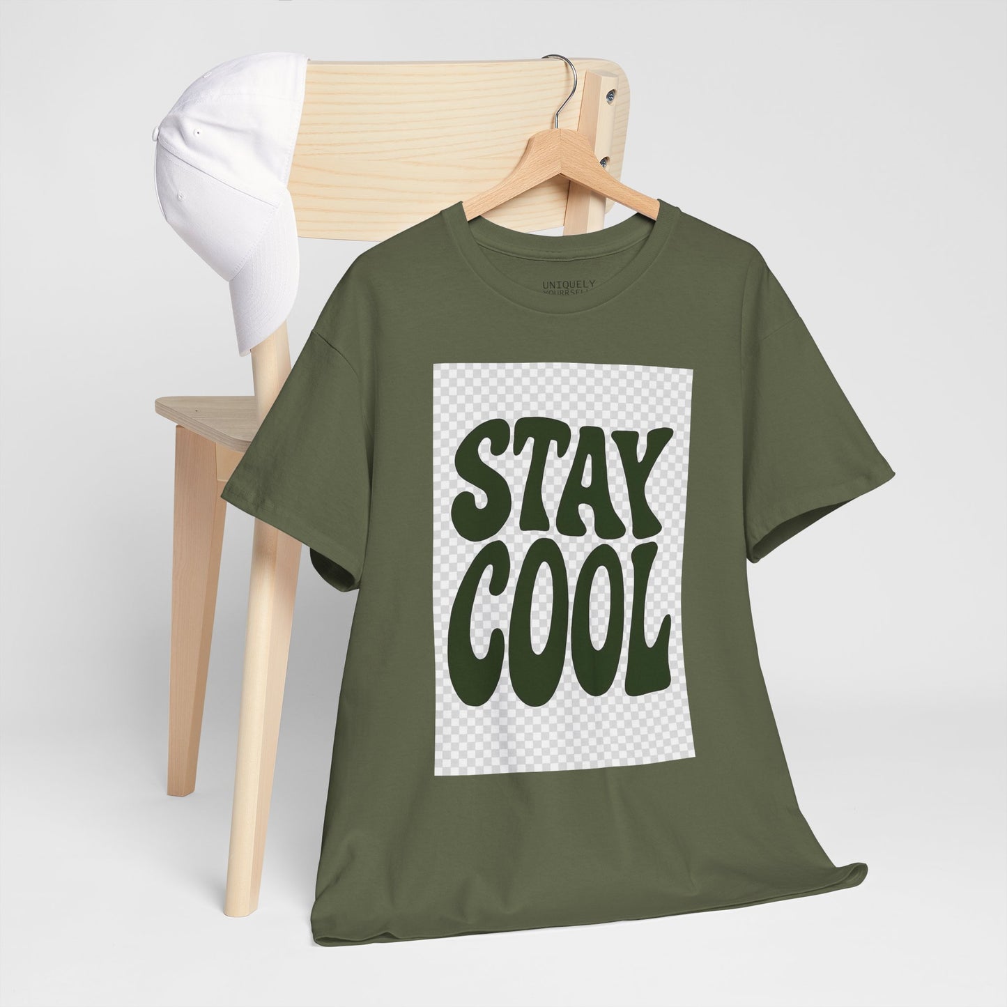 Stay Cool Unisex Tee — Heavy Cotton Graphic Shirt | UNIQUELY YOURRSELLF ®