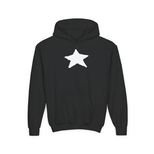 Star Youth Heavy Blend Hooded Sweatshirt - Cozy Casual Wear for Kids