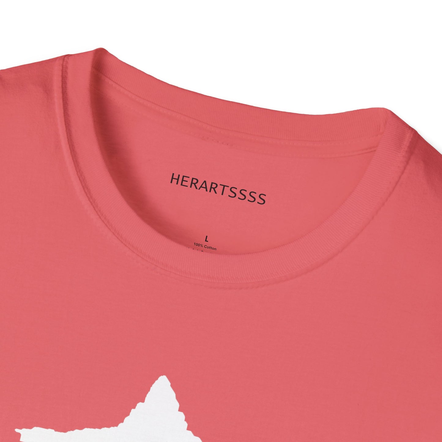 Star Unisex Softstyle T-Shirt — Lightweight 100% Ring-Spun Cotton | HERARTSSSS