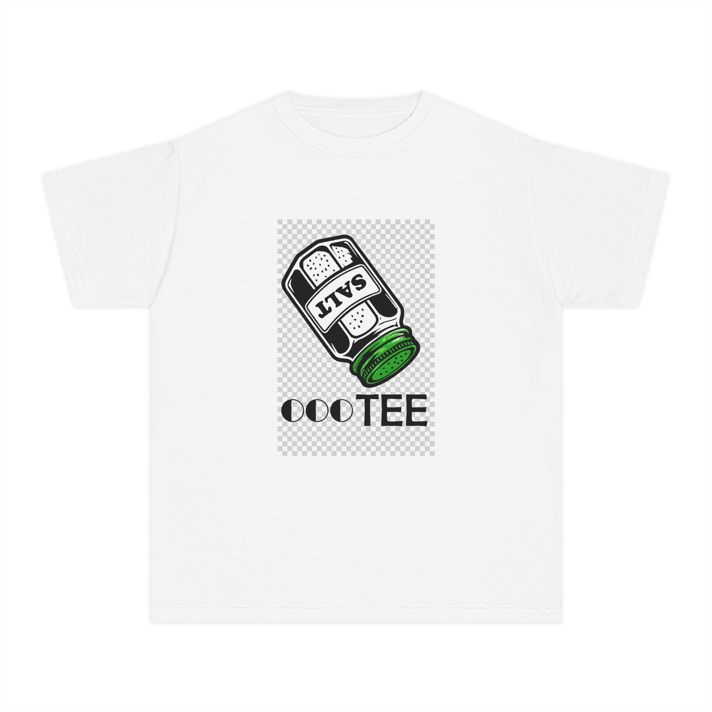 Salty Tee — Kids Garment-Dyed Coastal Tee (100% Combed Cotton)