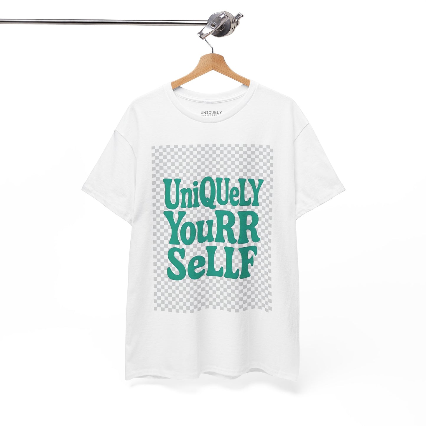 Uniquely Yourrsellf Unisex Heavy Cotton Tee – Empowerment Graphic Shirt, Everyday Comfort | UNIQUELY YOURRSELLF