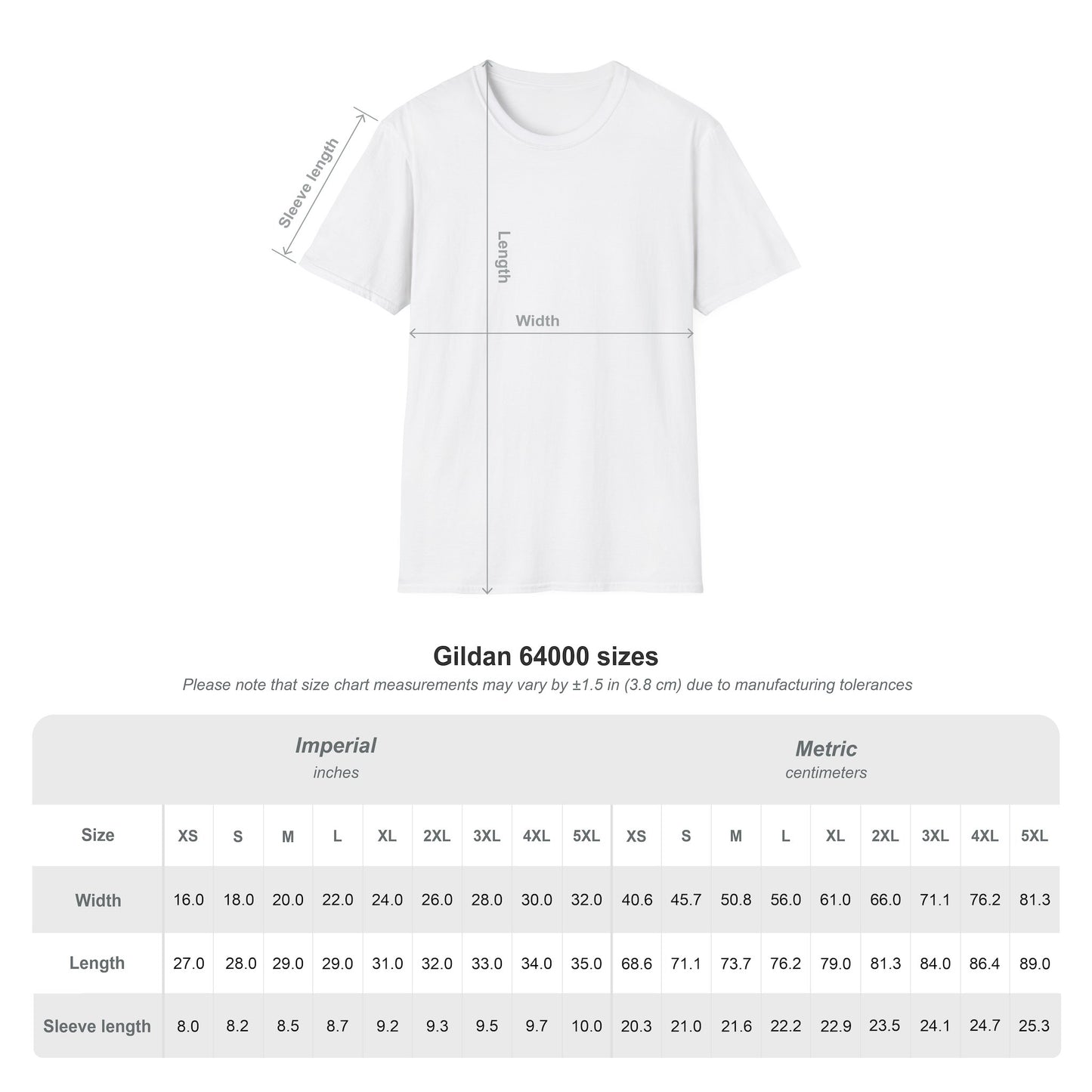 Heart Unisex Softstyle T-Shirt — 100% Ring-Spun Cotton