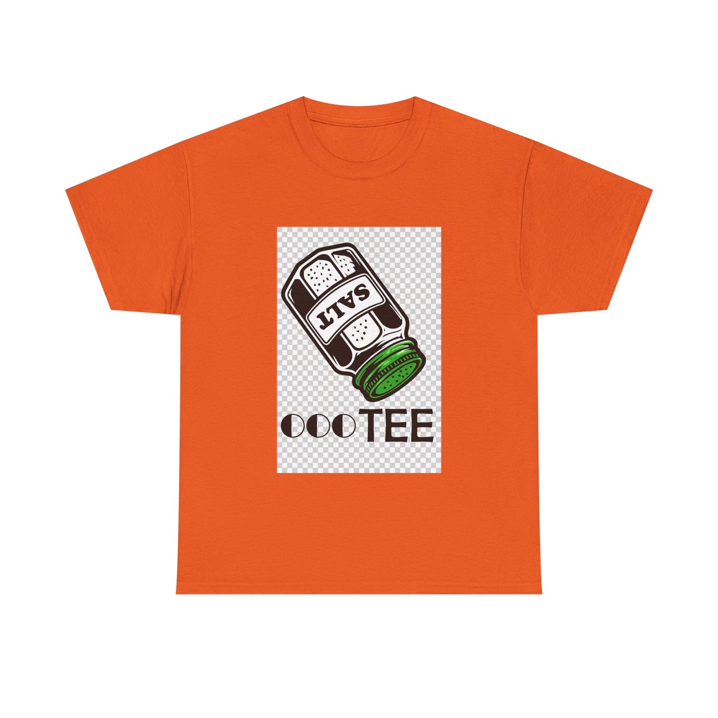 Salt TEE Shirt — Unisex Heavy Cotton Tee, Smooth Print Surface