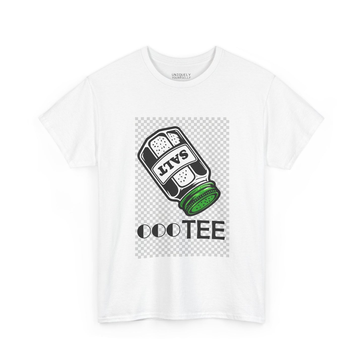 Salt TEE Shirt — Unisex Heavy Cotton Tee, Smooth Print Surface | UNIQUELY YOURRSELLF