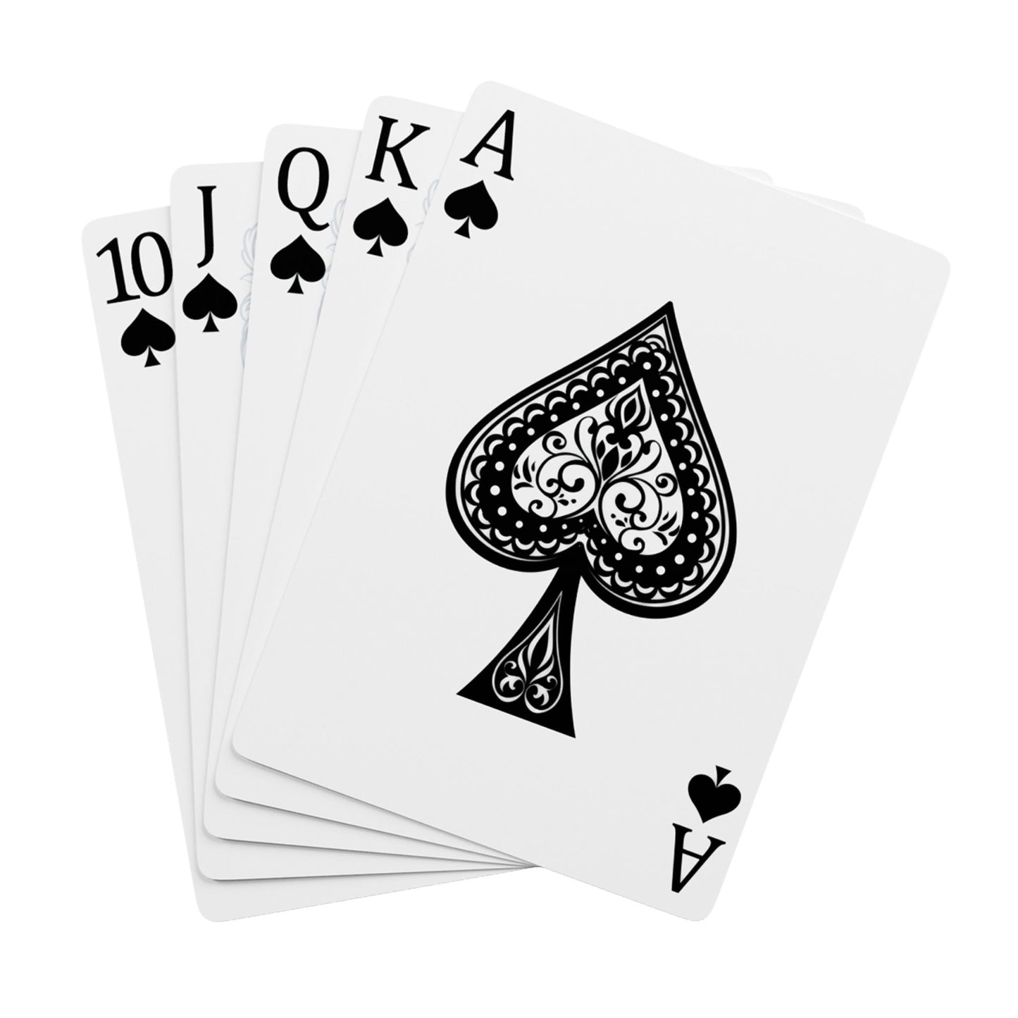 Heart Poker Playing Cards