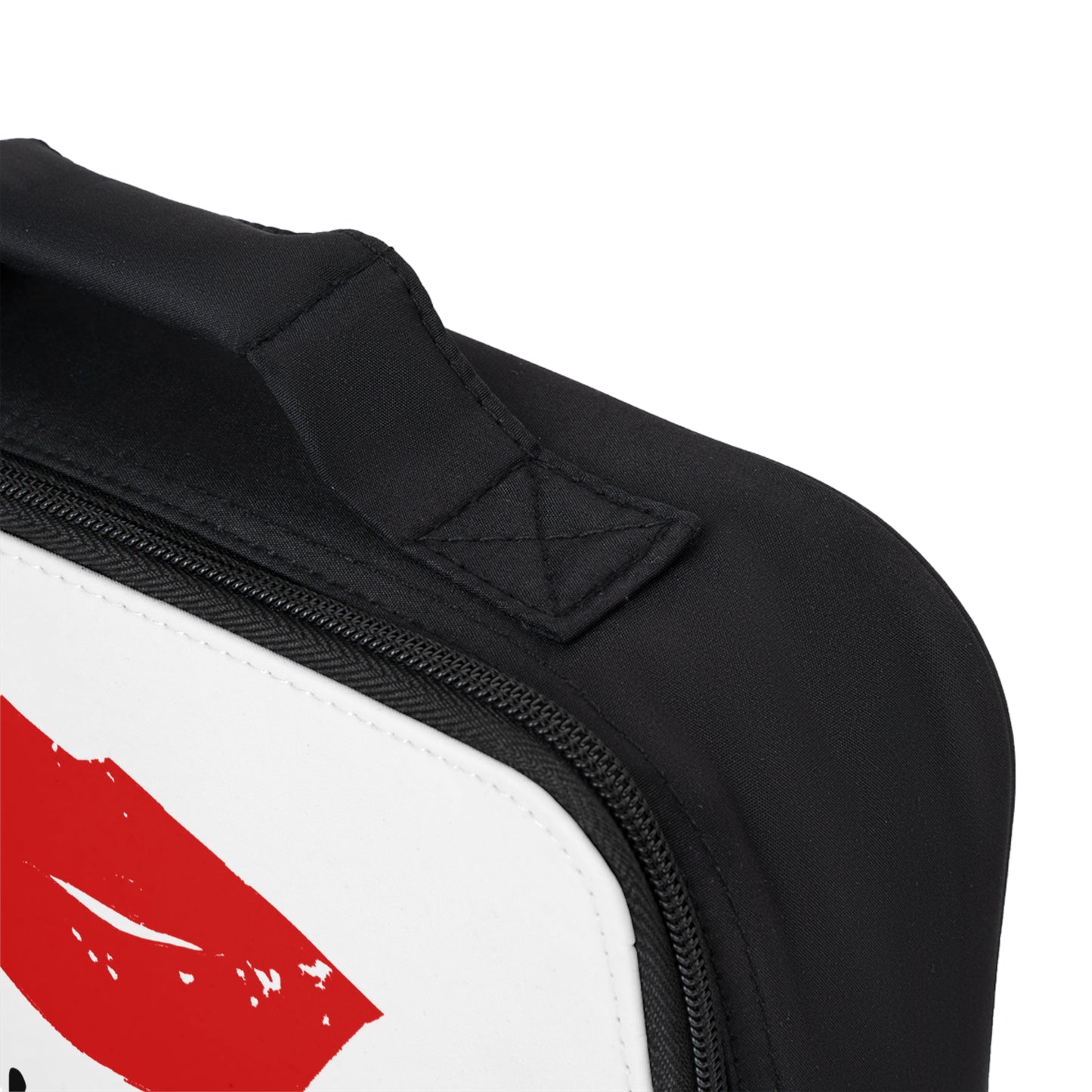 Lips Kiss You Lunch Bag — Insulated, Fully Lined, Playful Lip Design
