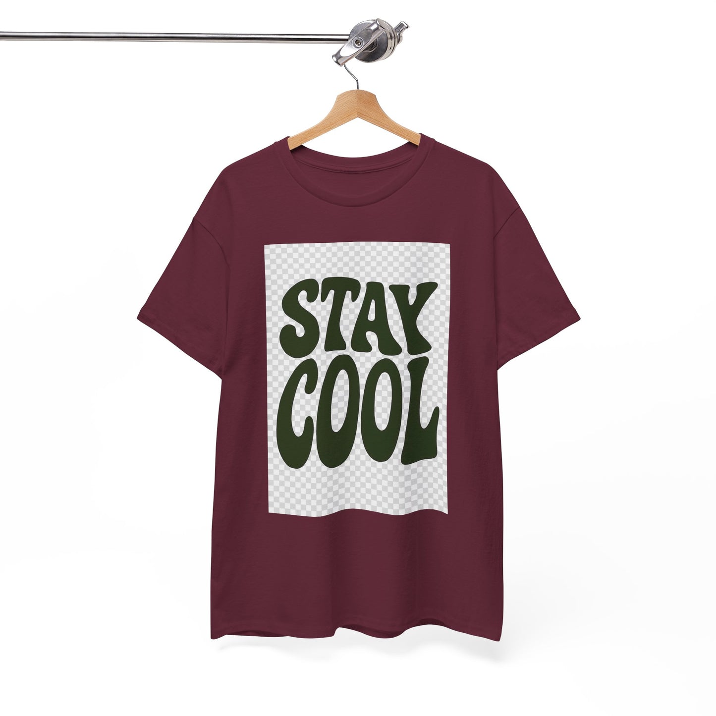 Stay Cool Unisex Tee — Heavy Cotton Graphic Shirt | HERARTSSSS