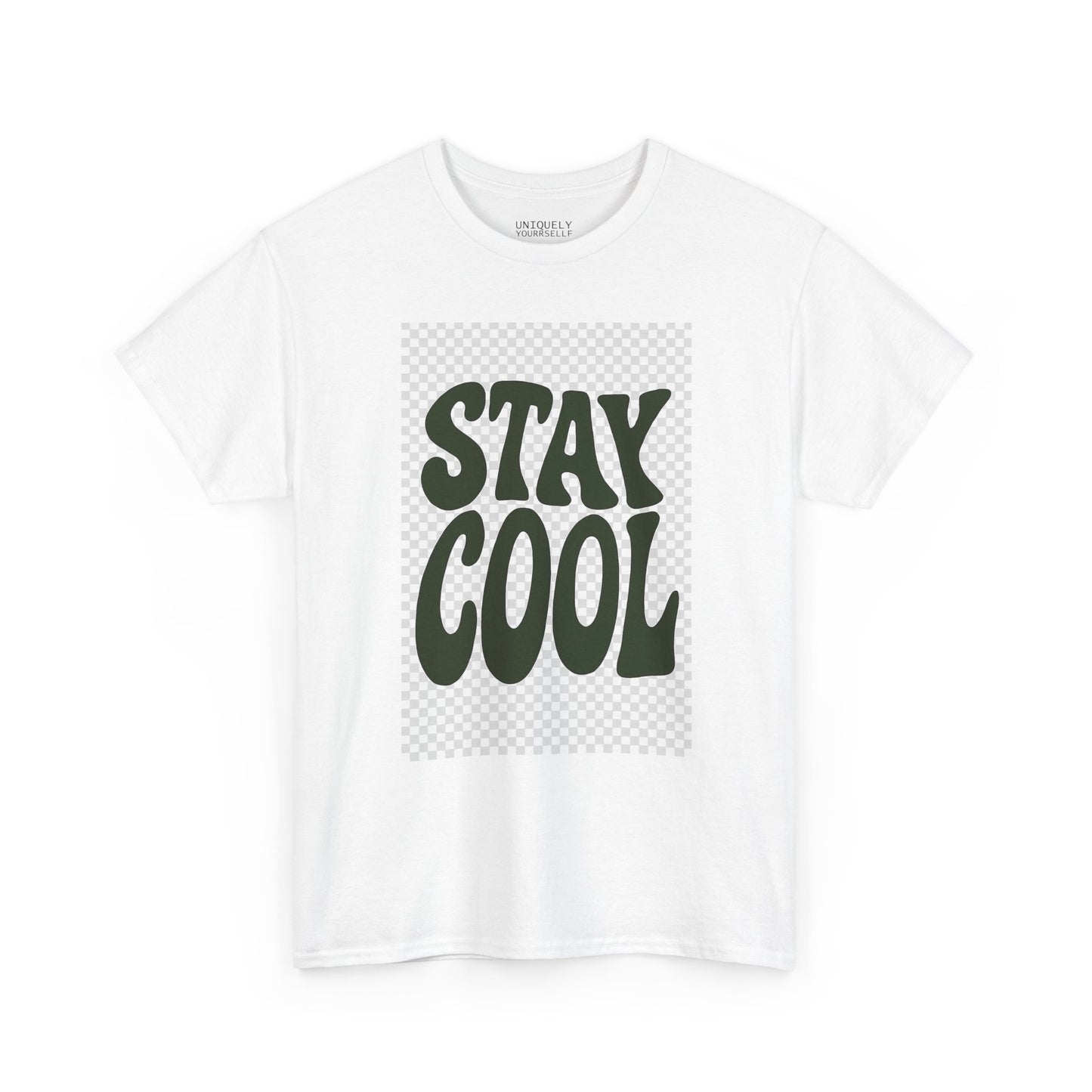Stay Cool Unisex Tee — Heavy Cotton Graphic Shirt | UNIQUELY YOURRSELLF ®