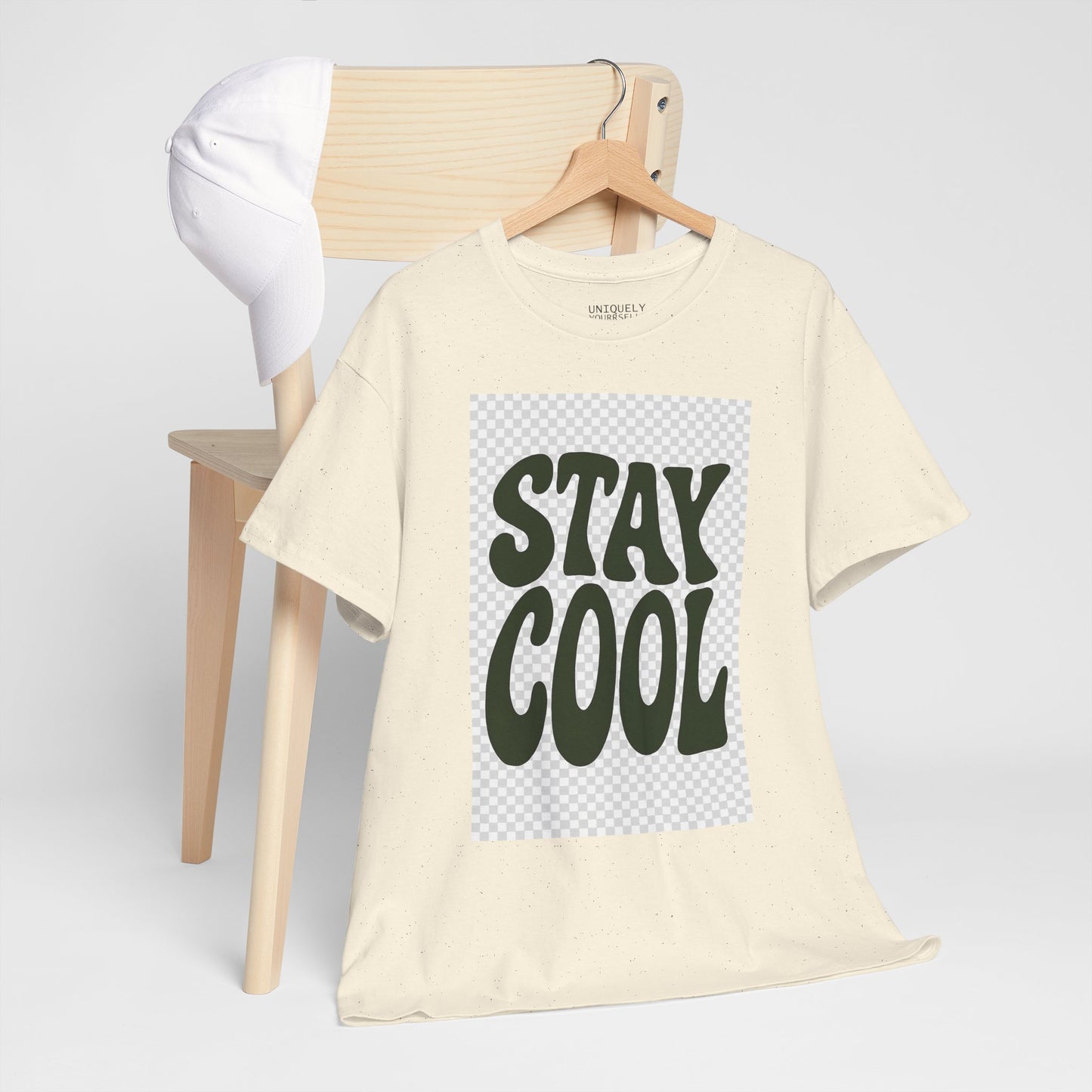 Stay Cool Unisex Tee — Heavy Cotton Graphic Shirt | UNIQUELY YOURRSELLF ®