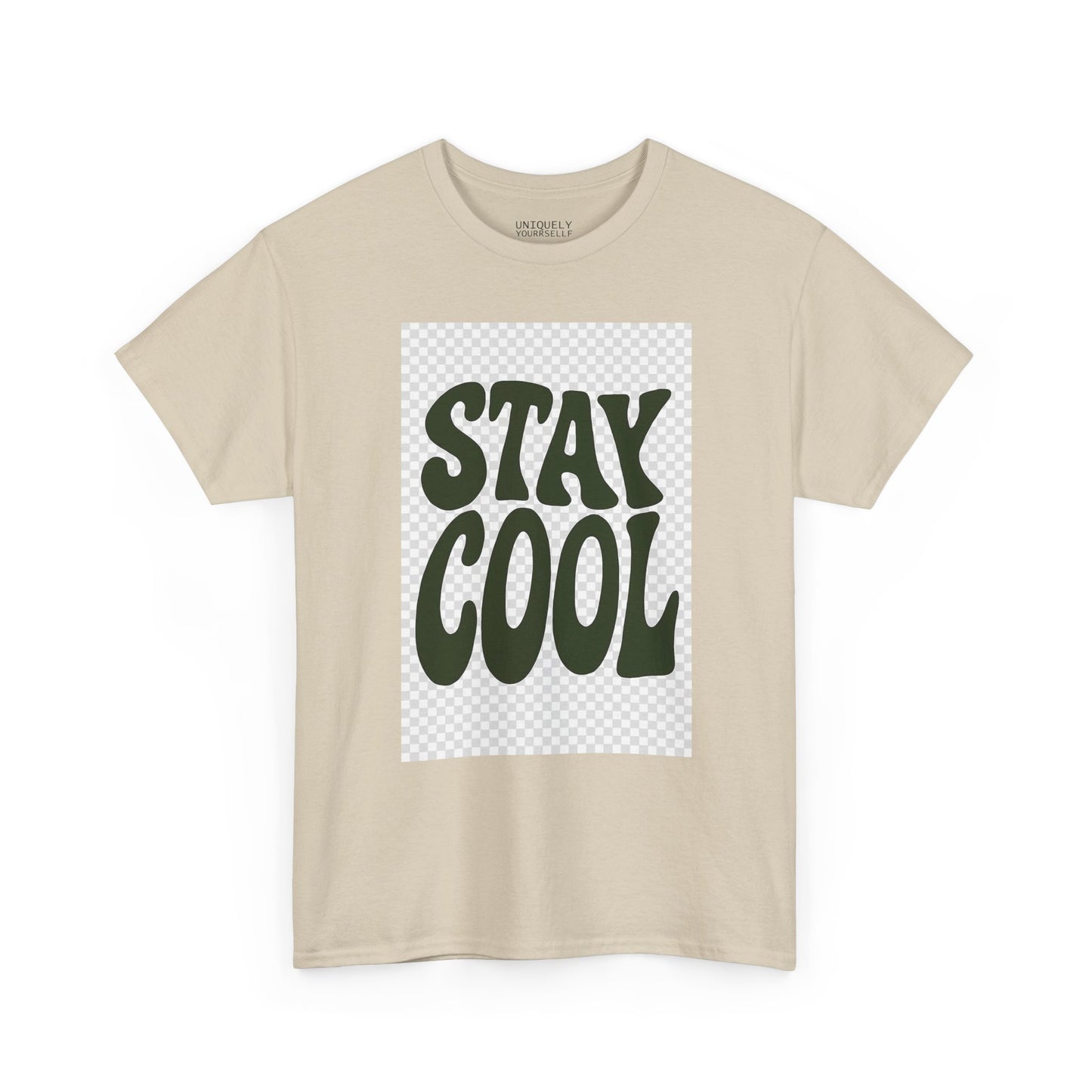 Stay Cool Unisex Tee — Heavy Cotton Graphic Shirt | UNIQUELY YOURRSELLF ®