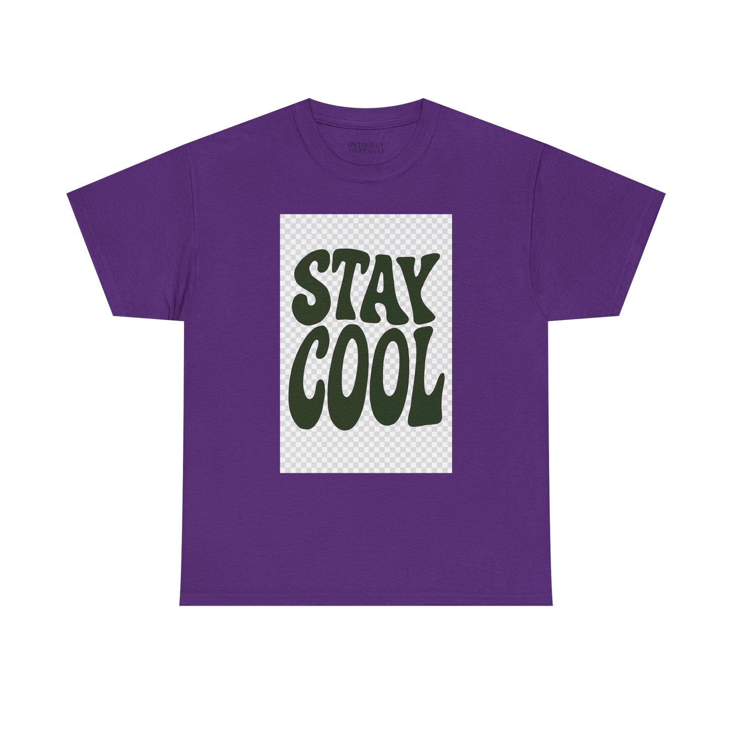 Stay Cool Unisex Tee — Heavy Cotton Graphic Shirt | UNIQUELY YOURRSELLF ®