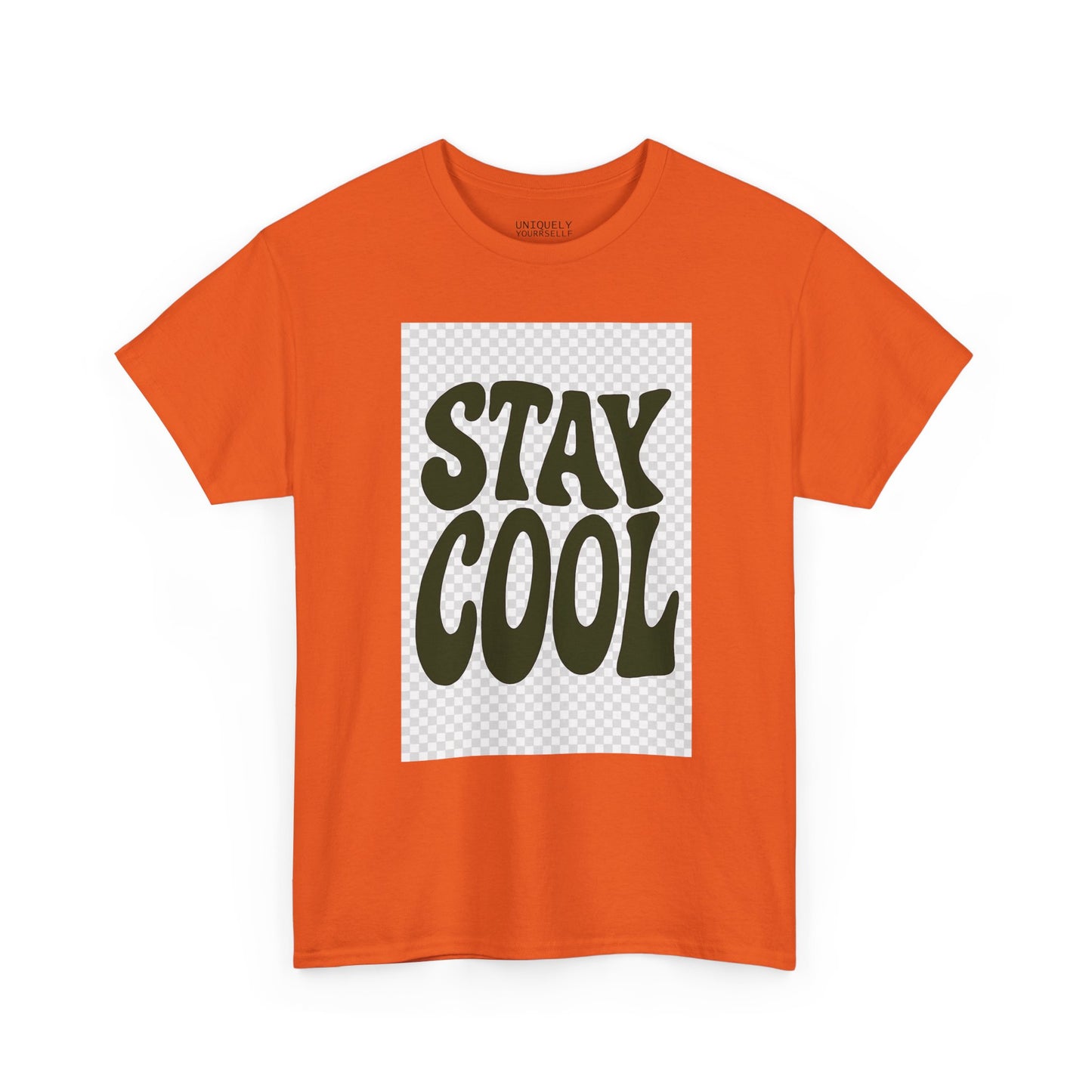 Stay Cool Unisex Tee — Heavy Cotton Graphic Shirt | UNIQUELY YOURRSELLF ®