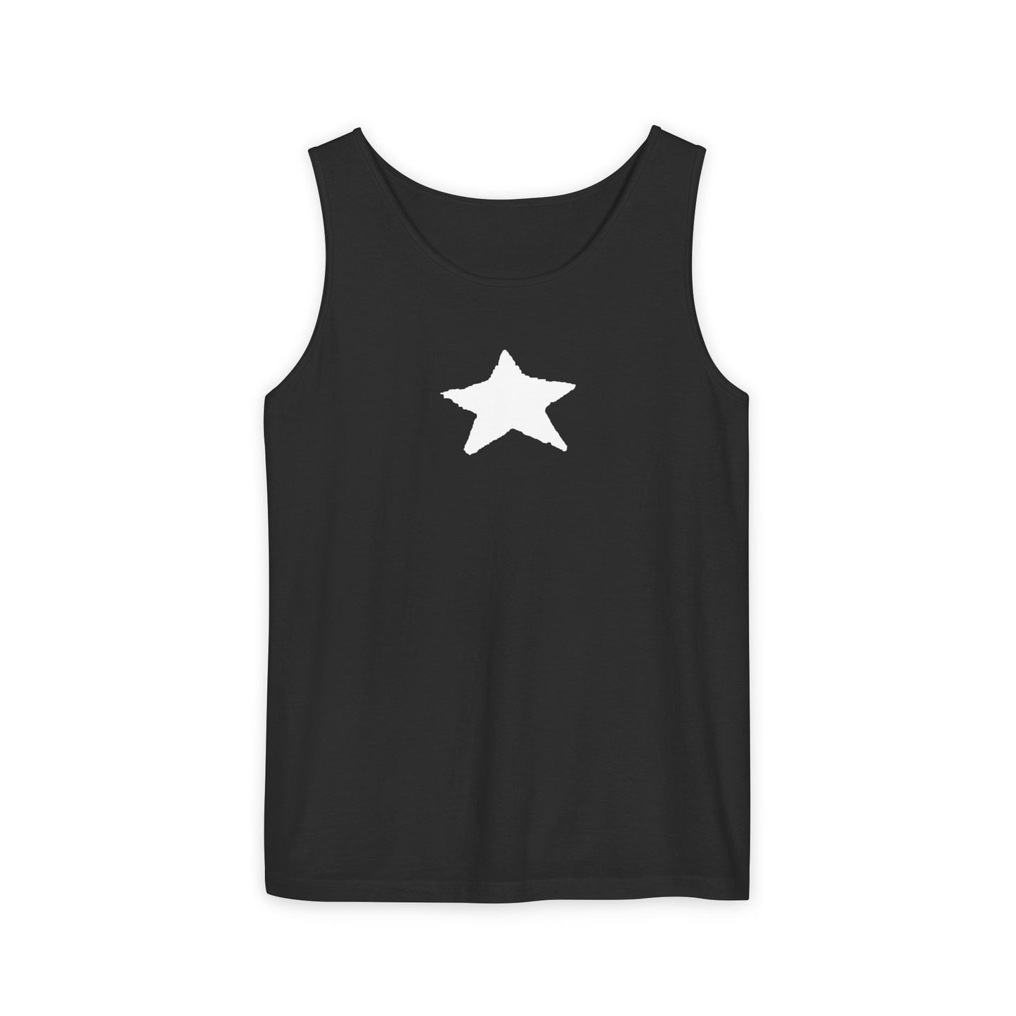 Star Unisex Garment-Dyed Tank Top — 100% Ring-Spun US Cotton
