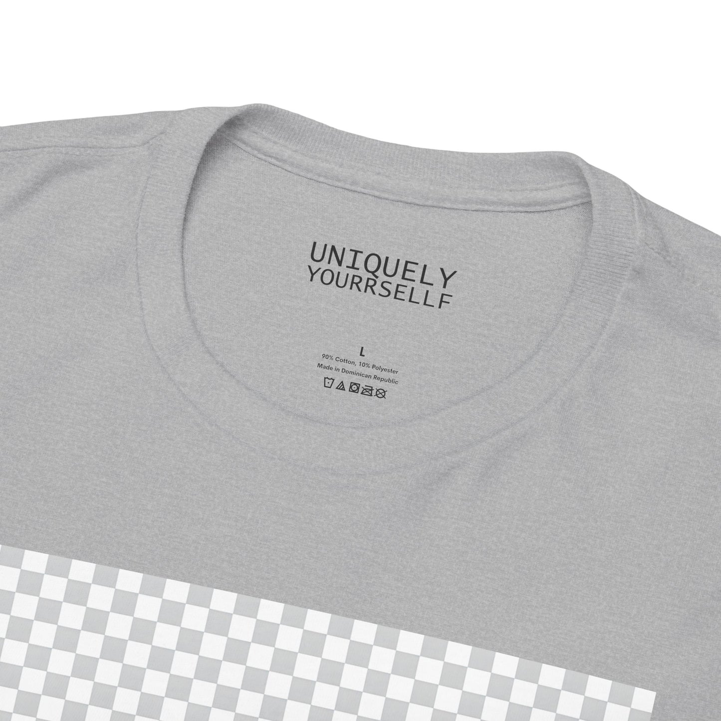 Uniquely Yourrsellf Unisex Heavy Cotton Tee – Empowerment Graphic Shirt, Everyday Comfort | UNIQUELY YOURRSELLF