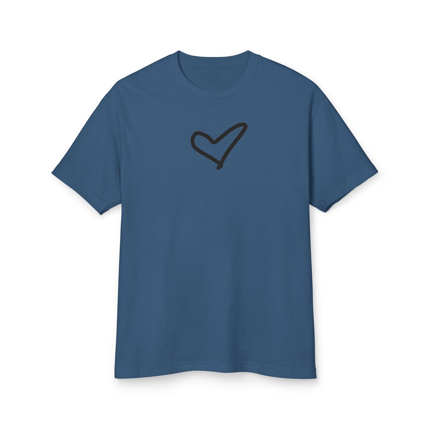 Unisex Heart Ultra Cotton Tee — Garment-Dyed Heavy Cotton
