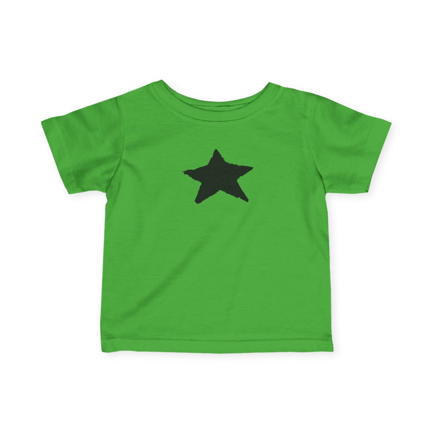 Cute Star Infant Fine Jersey Tee — Soft Baby T-Shirt