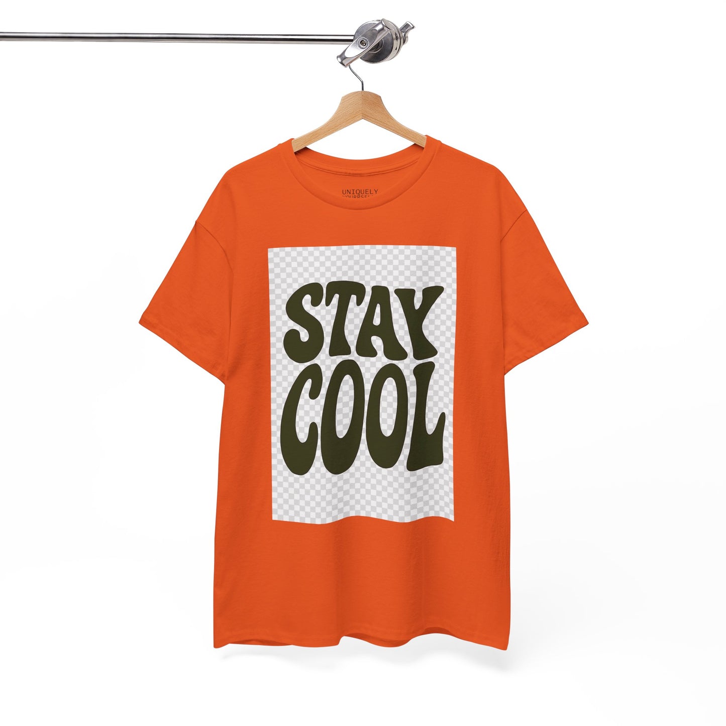 Stay Cool Unisex Tee — Heavy Cotton Graphic Shirt | UNIQUELY YOURRSELLF ®