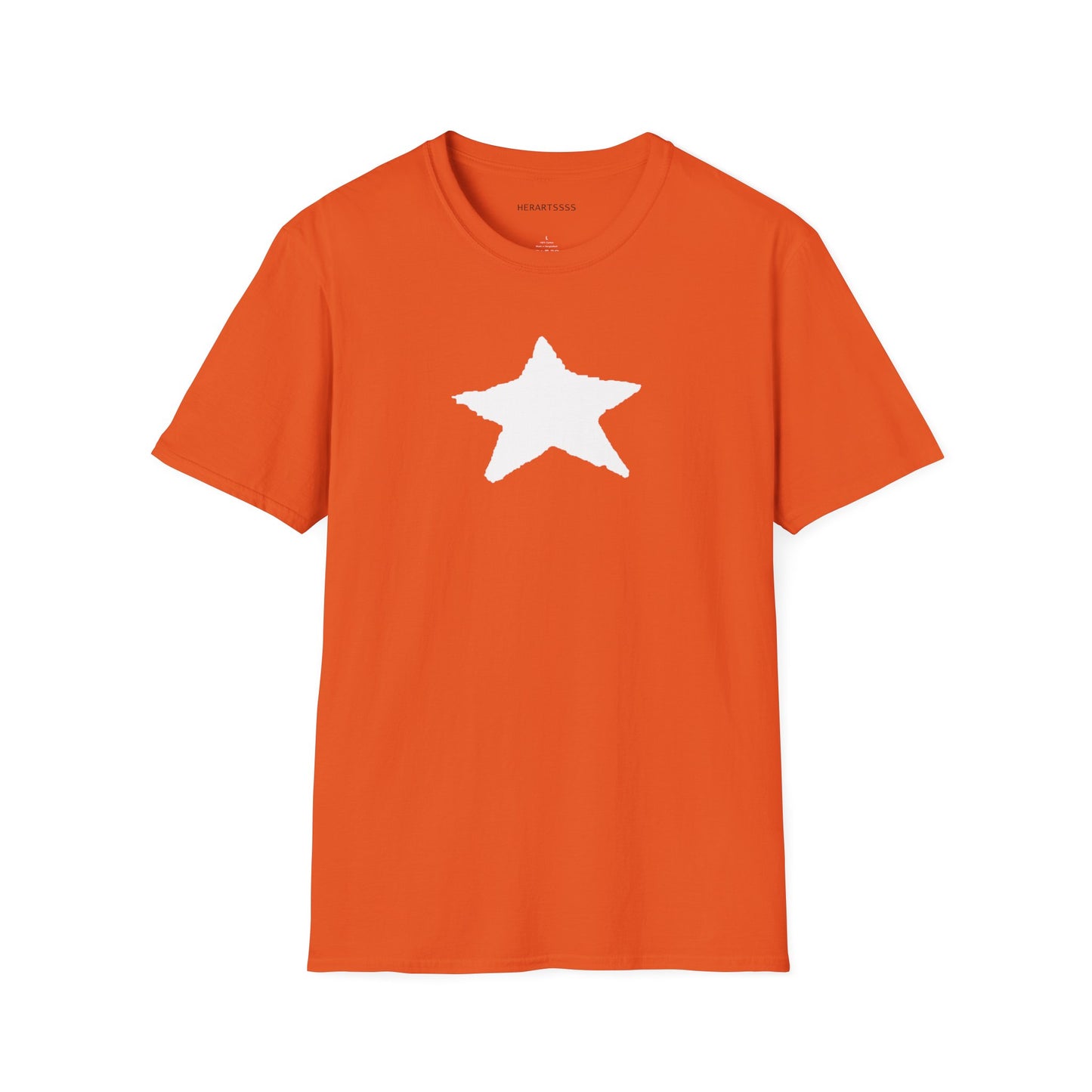 Star Unisex Softstyle T-Shirt — Lightweight 100% Ring-Spun Cotton | HERARTSSSS