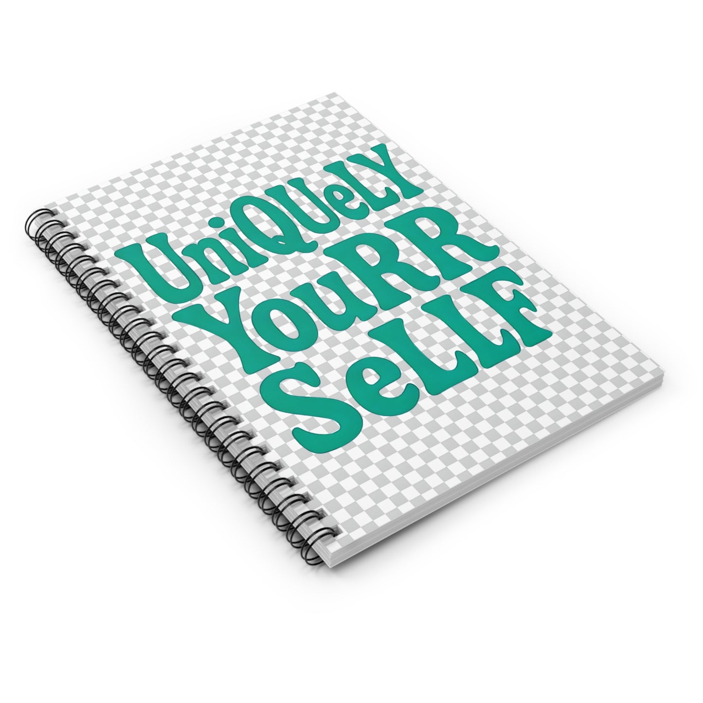 Uniquely You Spiral Notebook – Motivational Journal, Inspirational Stationery Gift for Students & Writers | HERARTSSSS