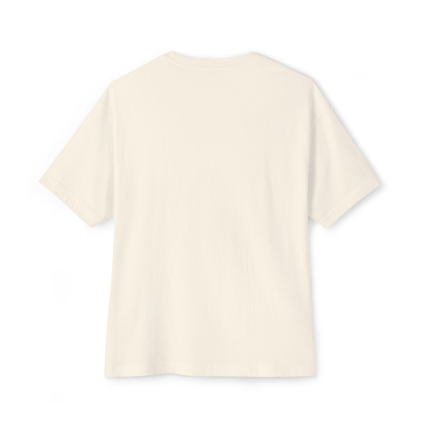Star Unisex Oversized Boxy Tee — Dropped Shoulder Casual Tee (100% Cotton)