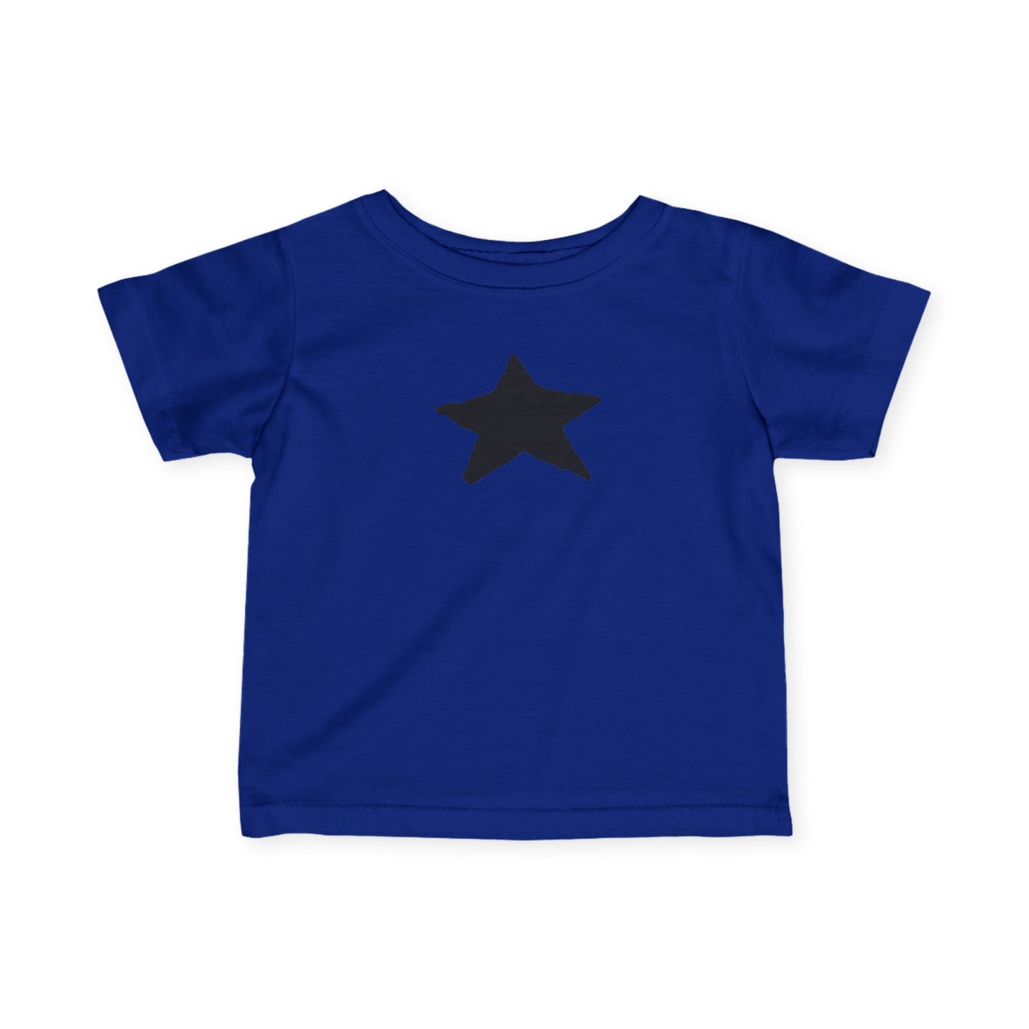 Cute Star Infant Fine Jersey Tee — Soft Baby T-Shirt